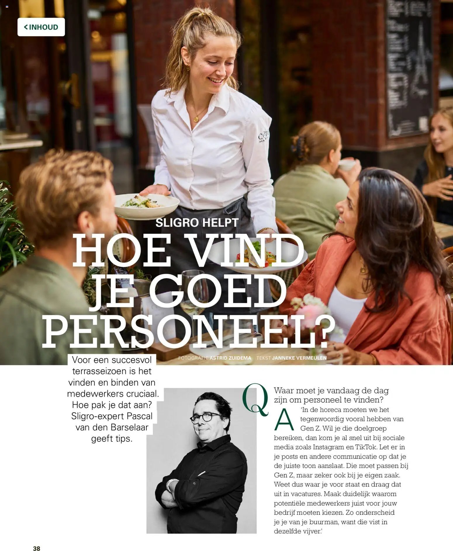 Sligro folder - Volle kracht zomer