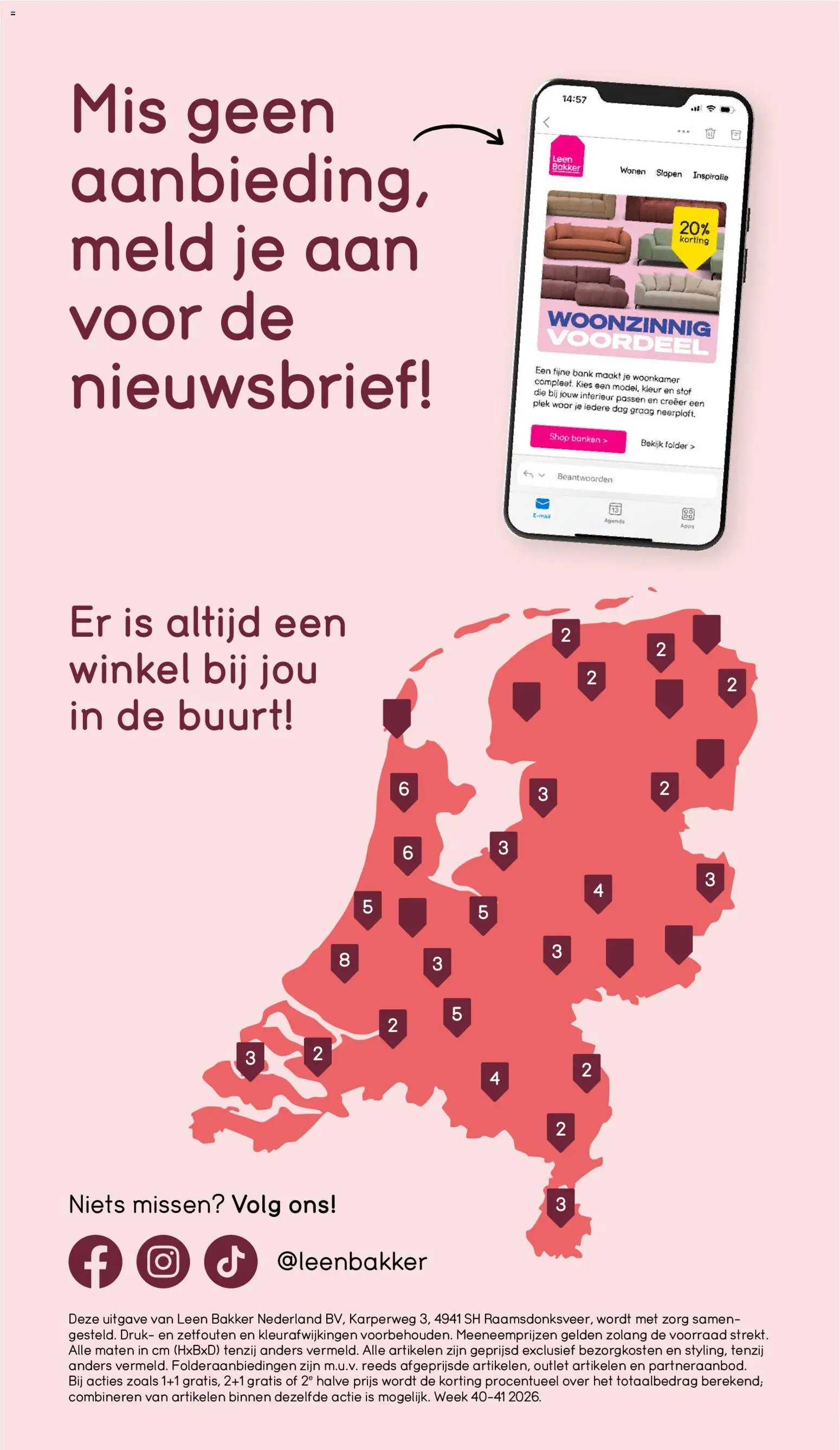 Leen Bakker folder