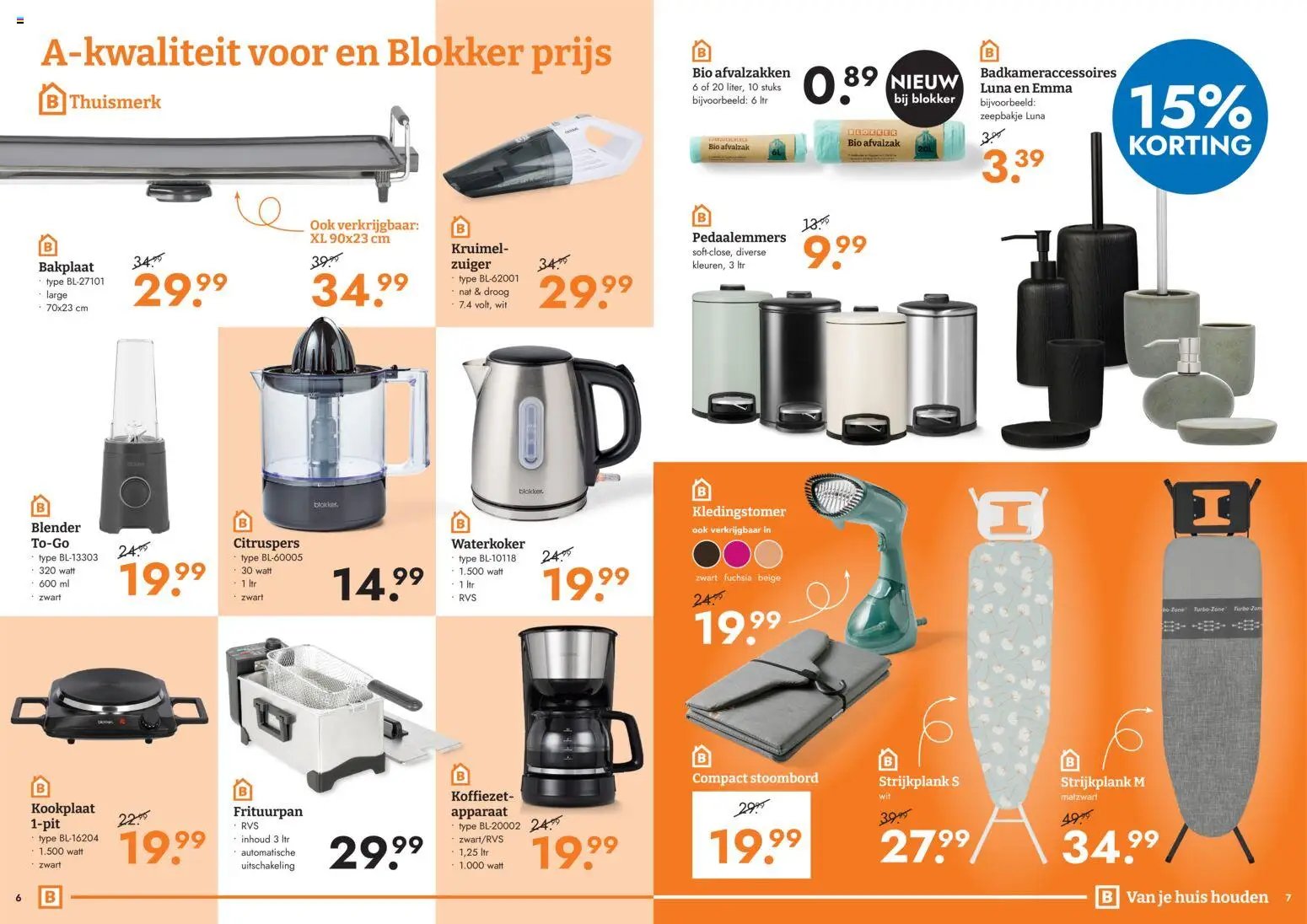 Blokker folder