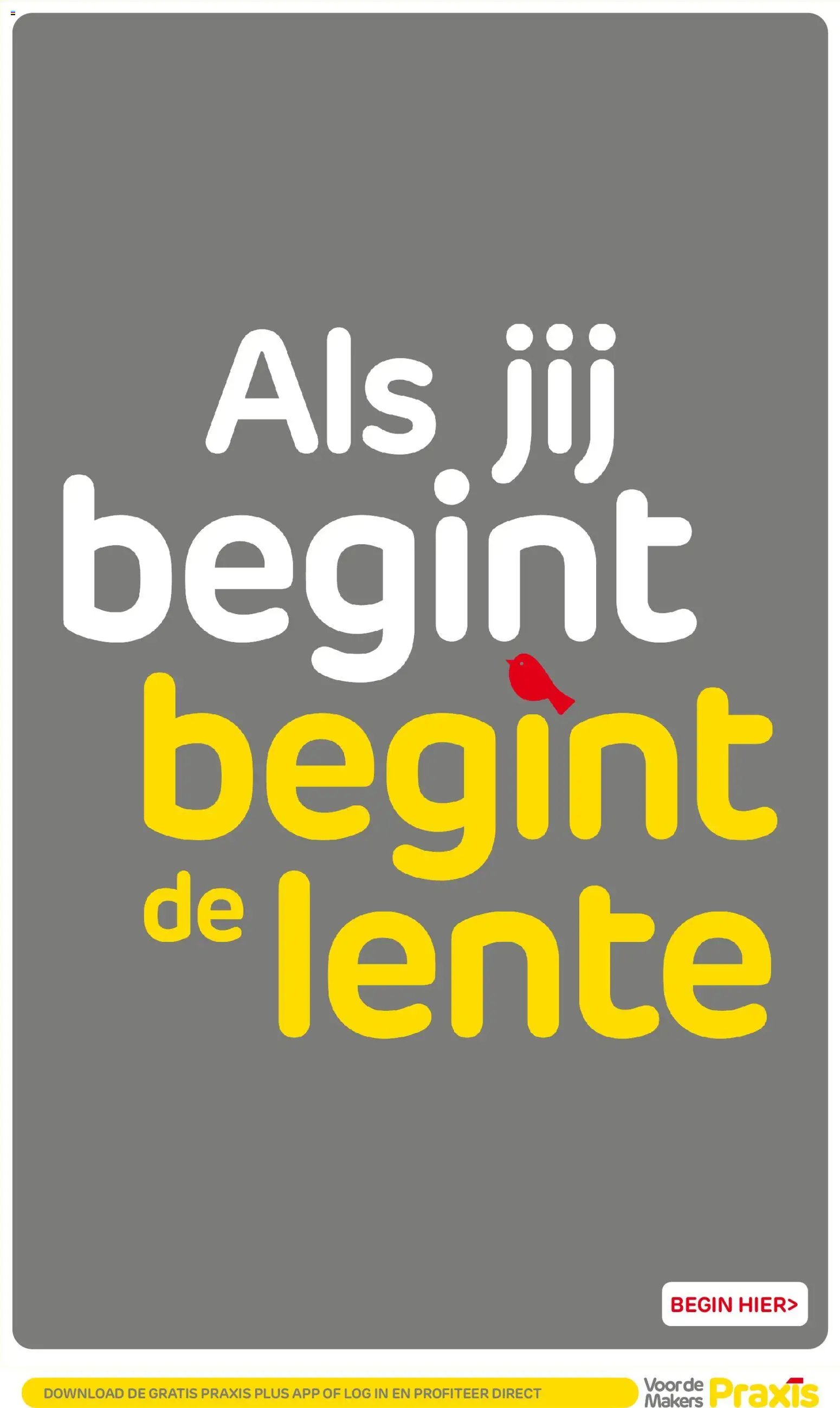 Praxis folder - Weekend actie