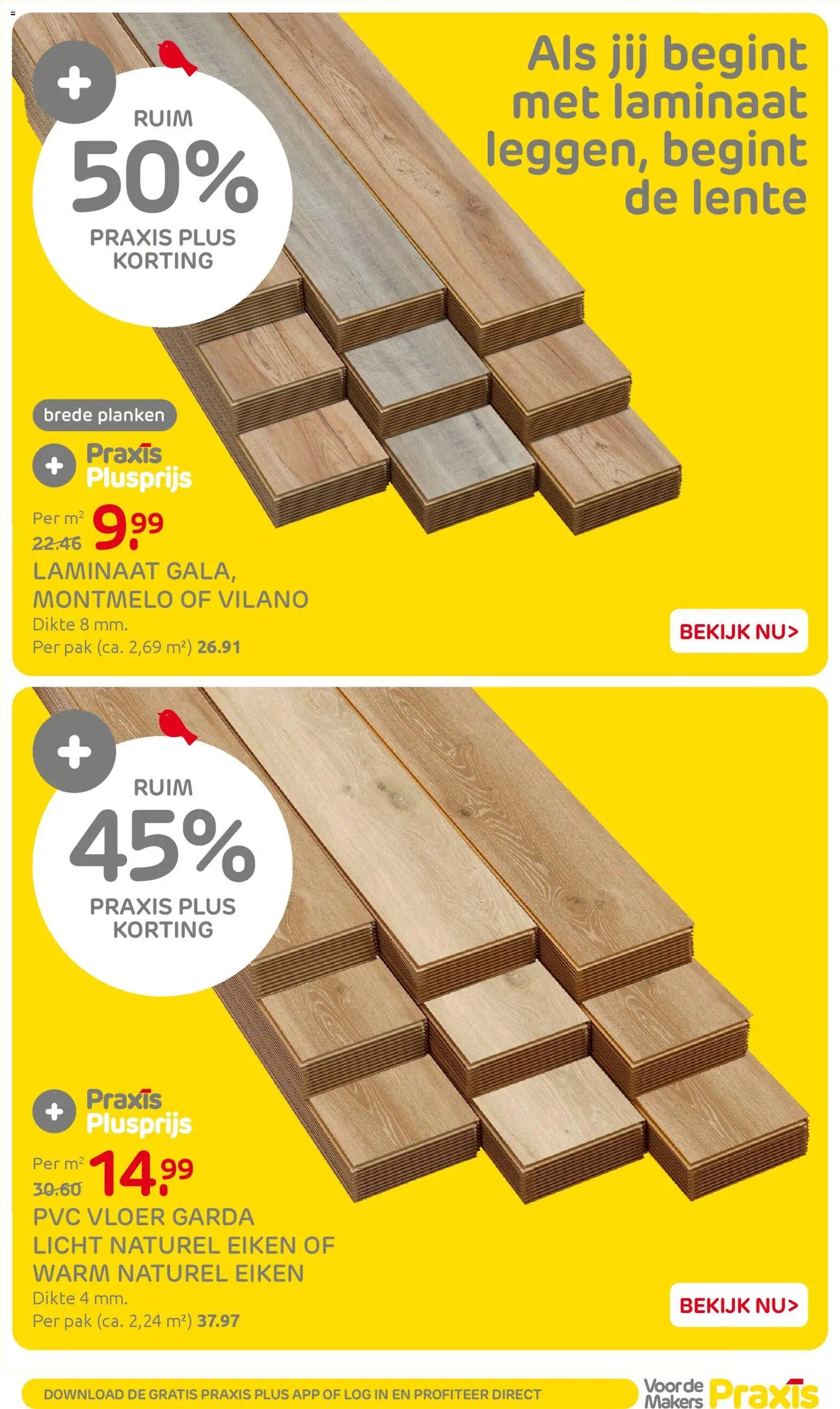 Praxis folder - Weekend actie