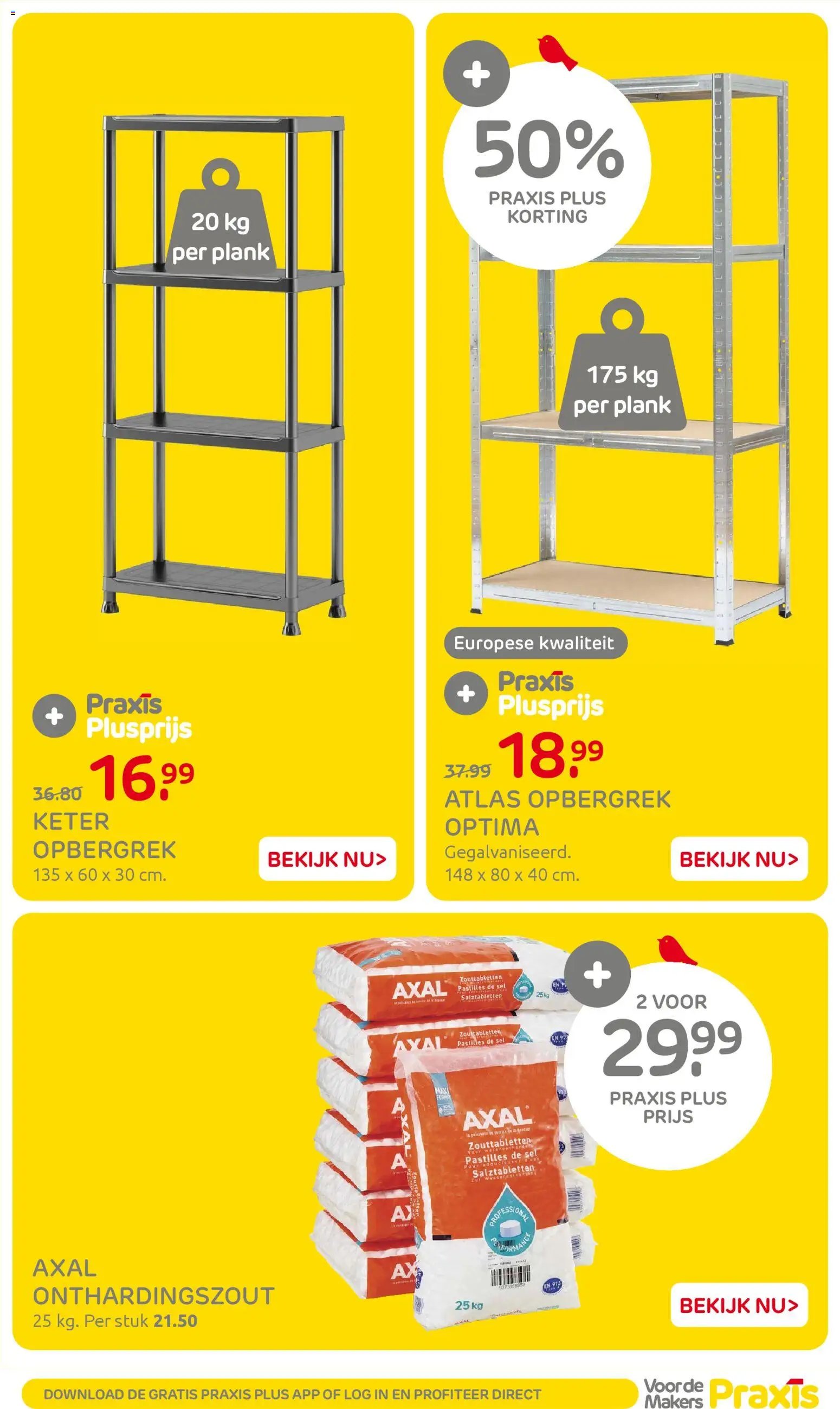 Praxis folder - Weekend actie