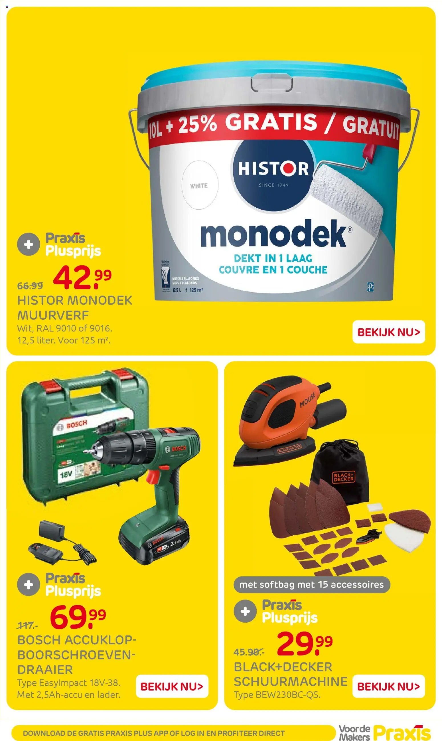 Praxis folder - Weekend actie