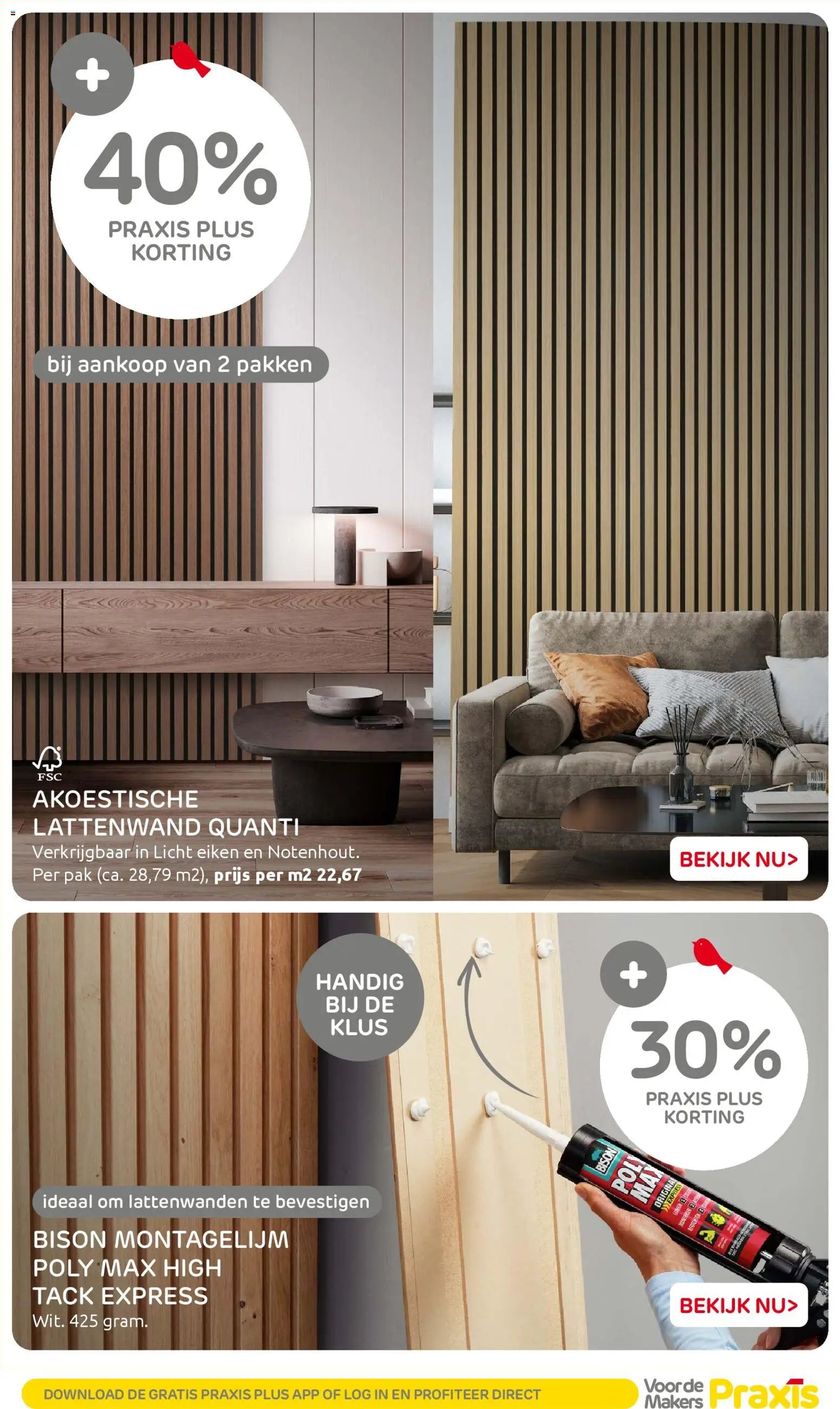 Praxis folder - Weekend actie