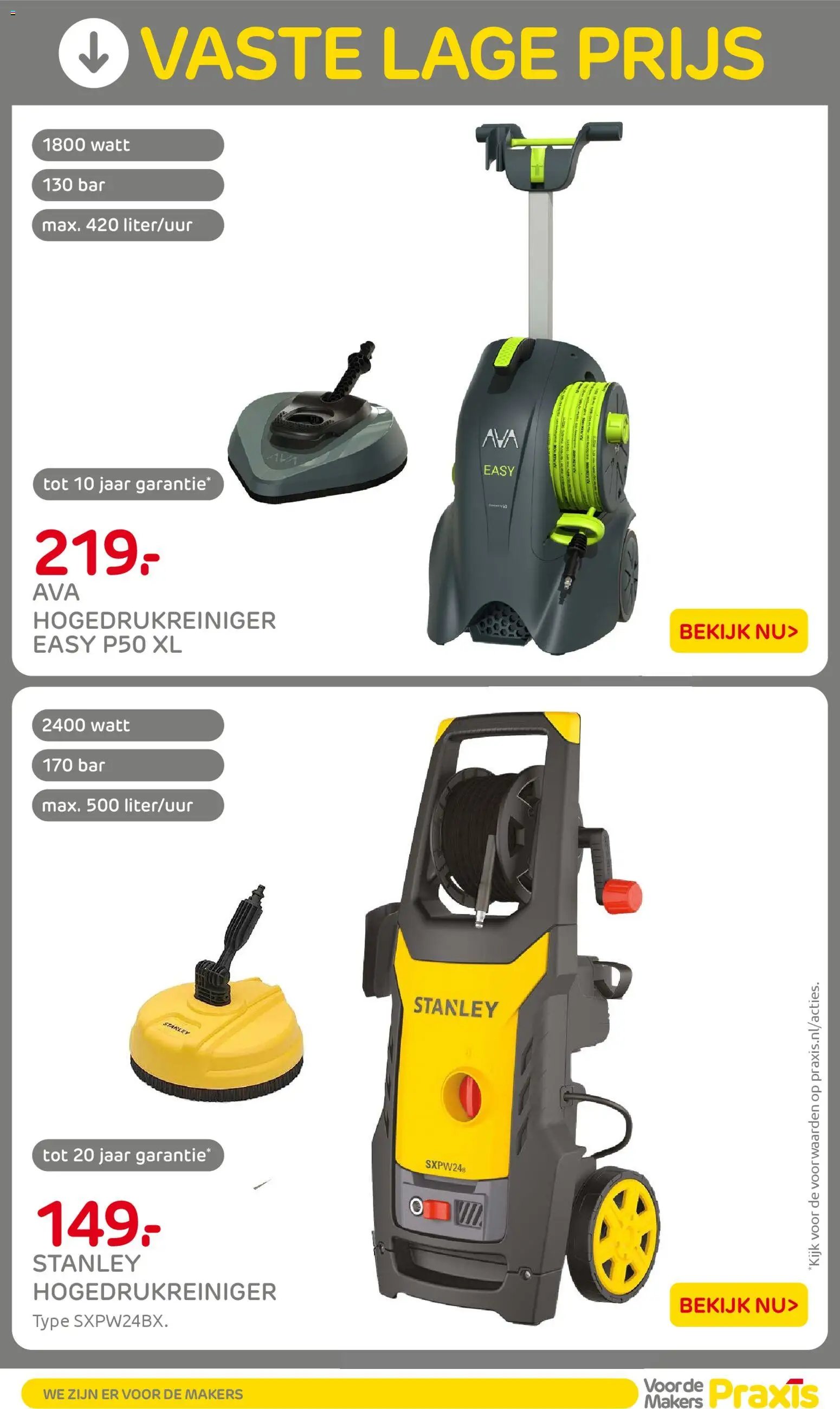 Praxis folder - Weekend actie