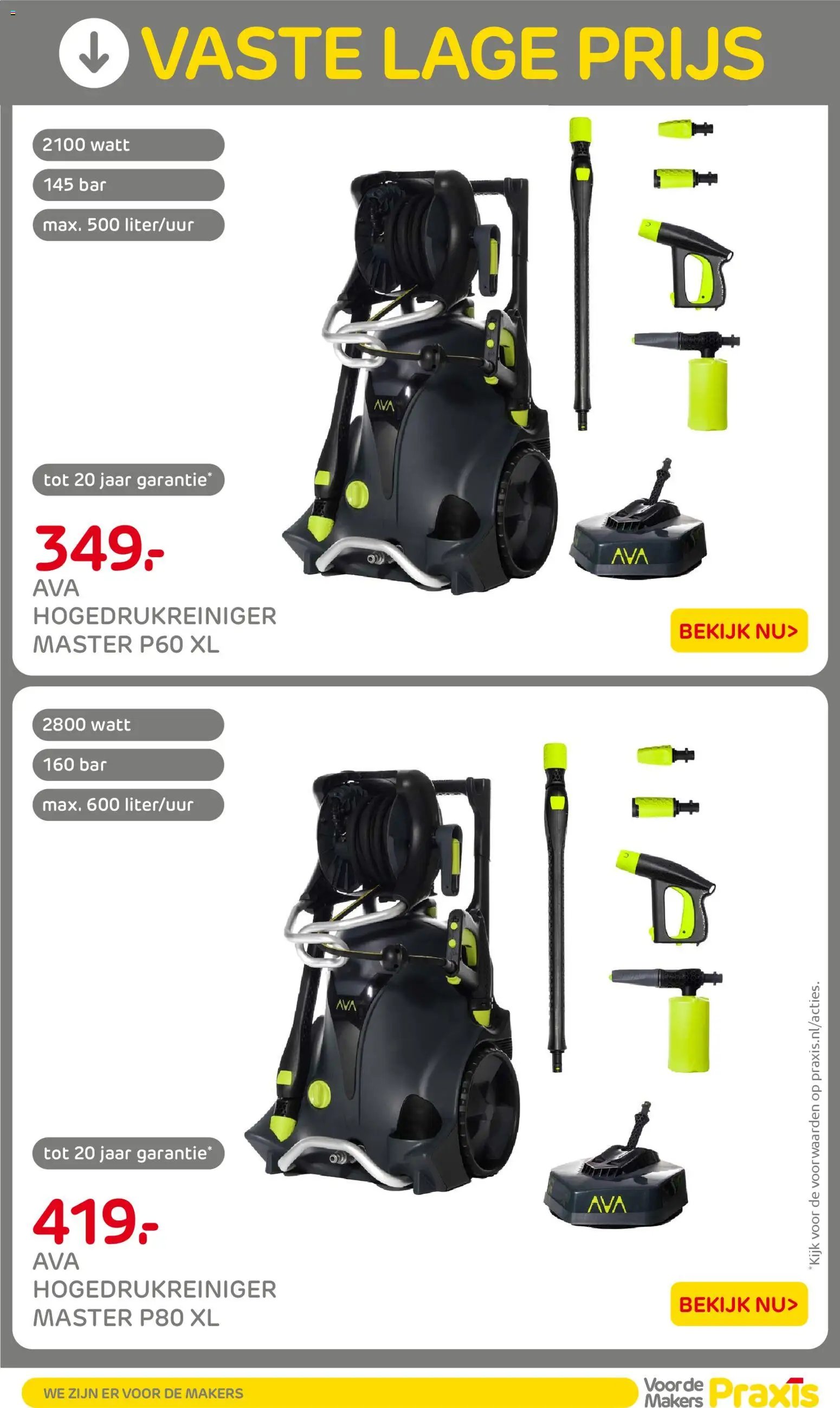 Praxis folder - Weekend actie