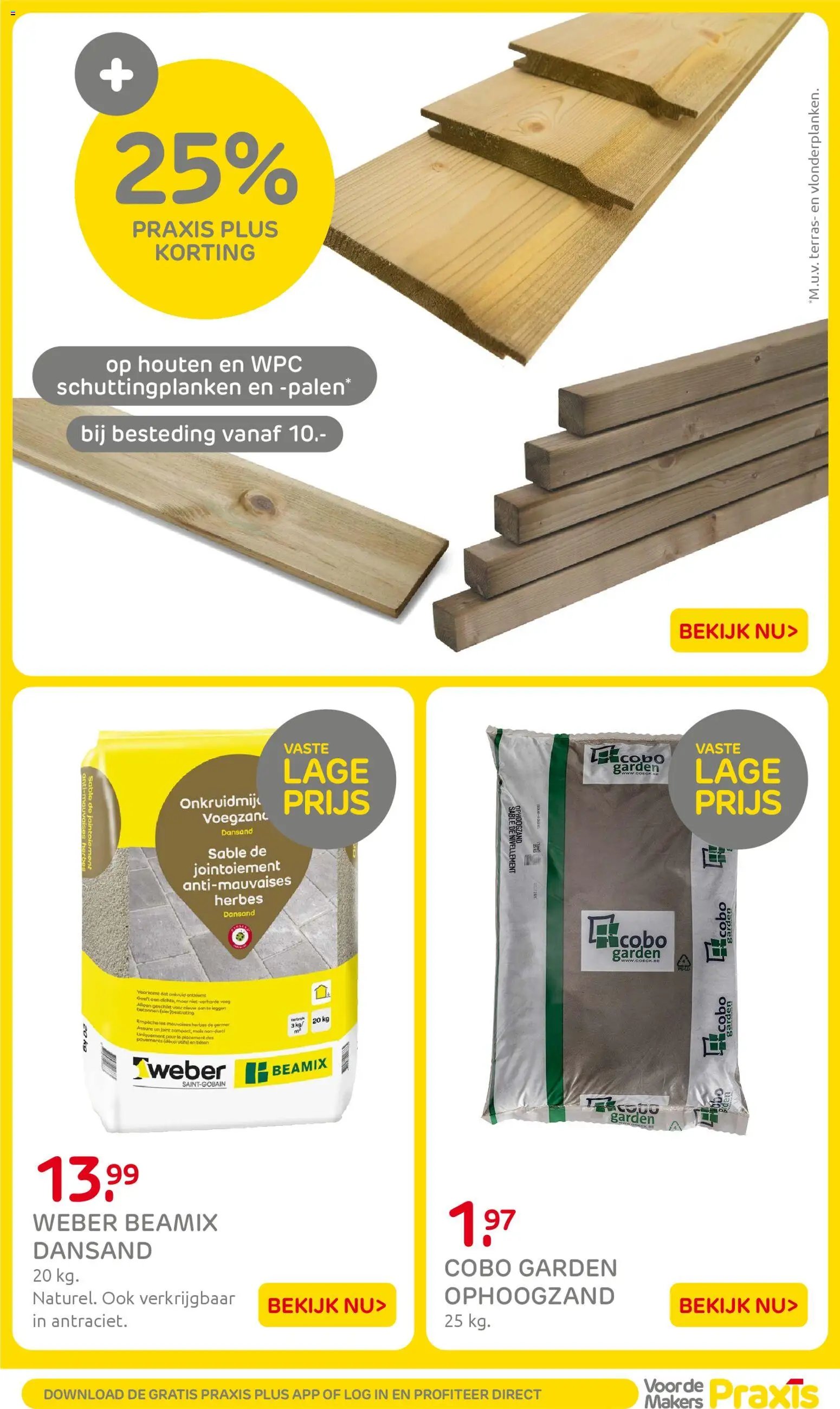 Praxis folder - Weekend actie