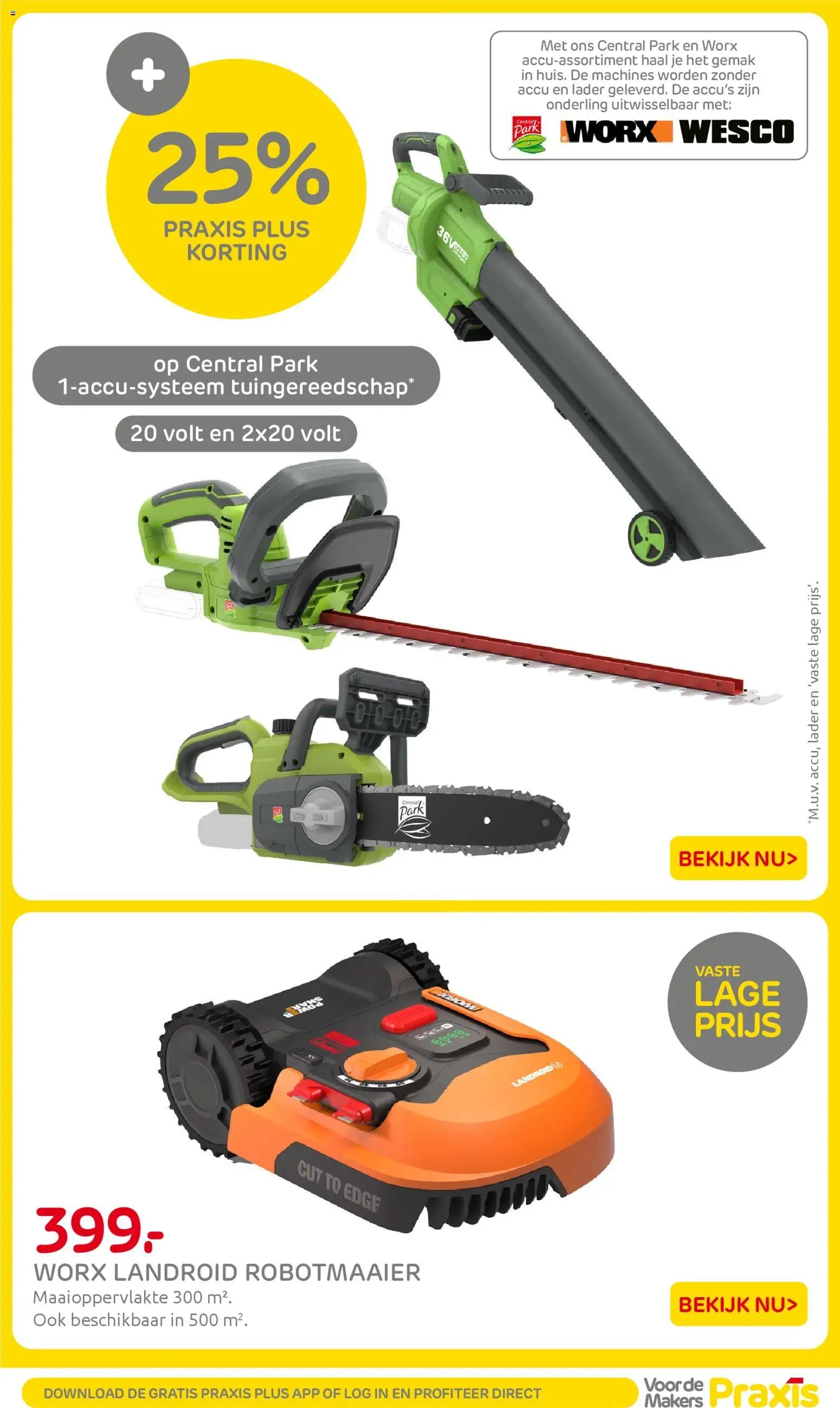 Praxis folder - Weekend actie