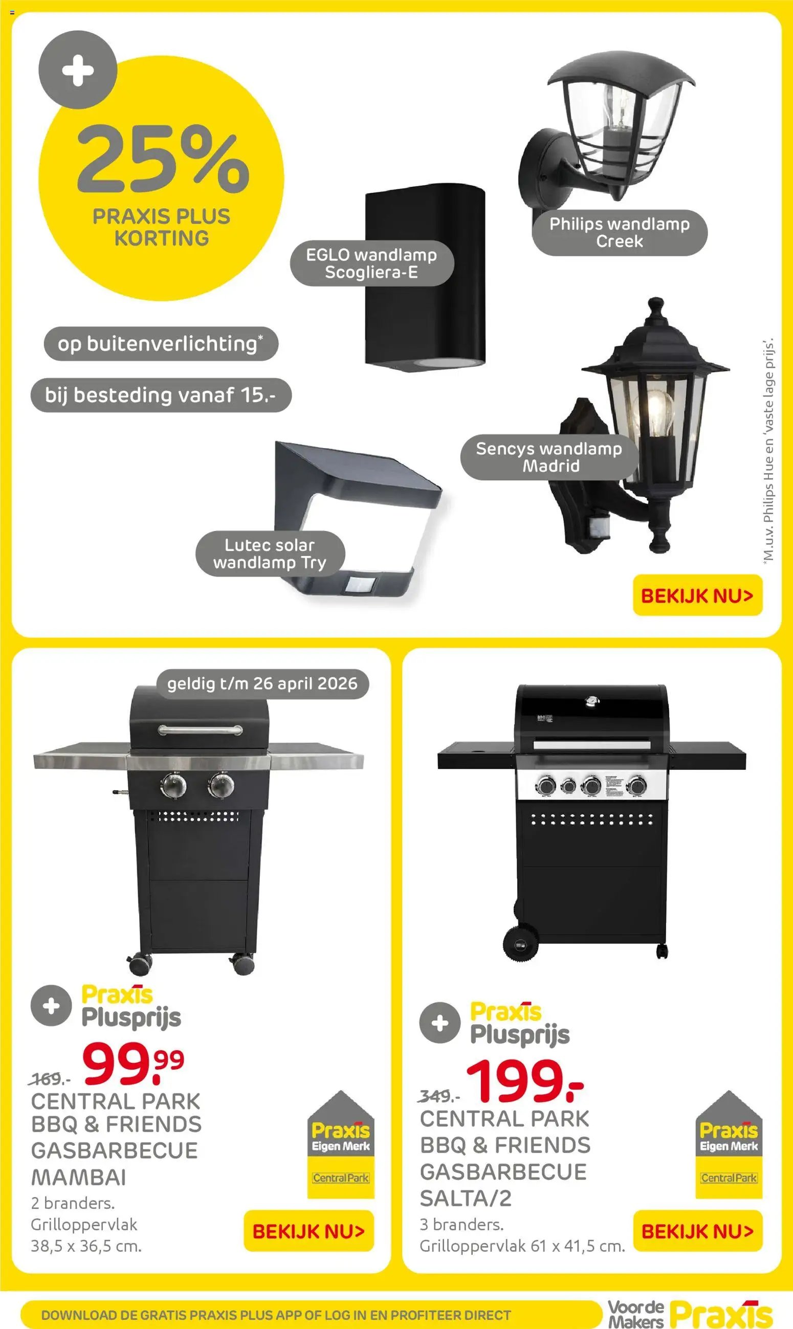 Praxis folder - Weekend actie