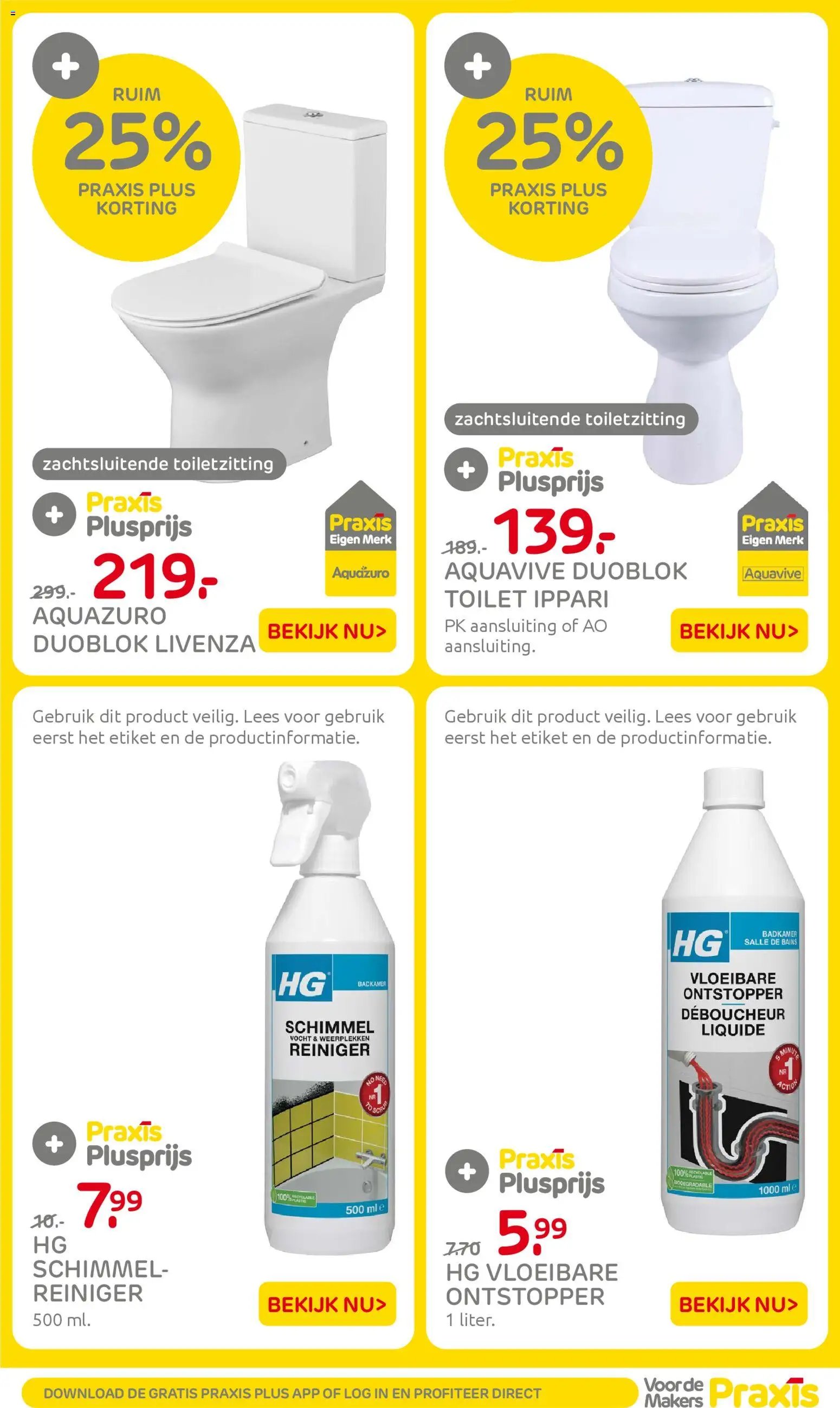 Praxis folder - Weekend actie