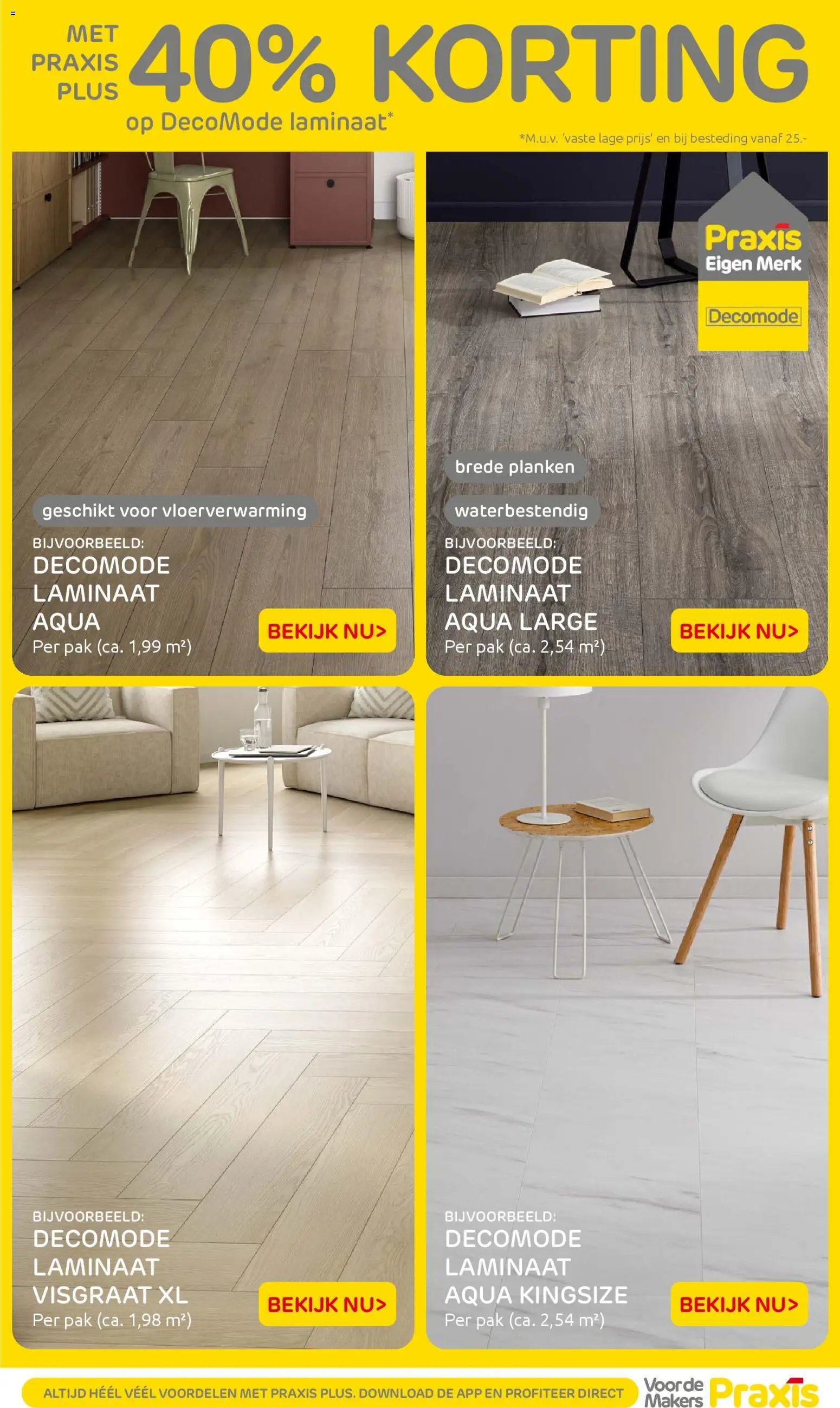 Praxis folder - Weekend actie