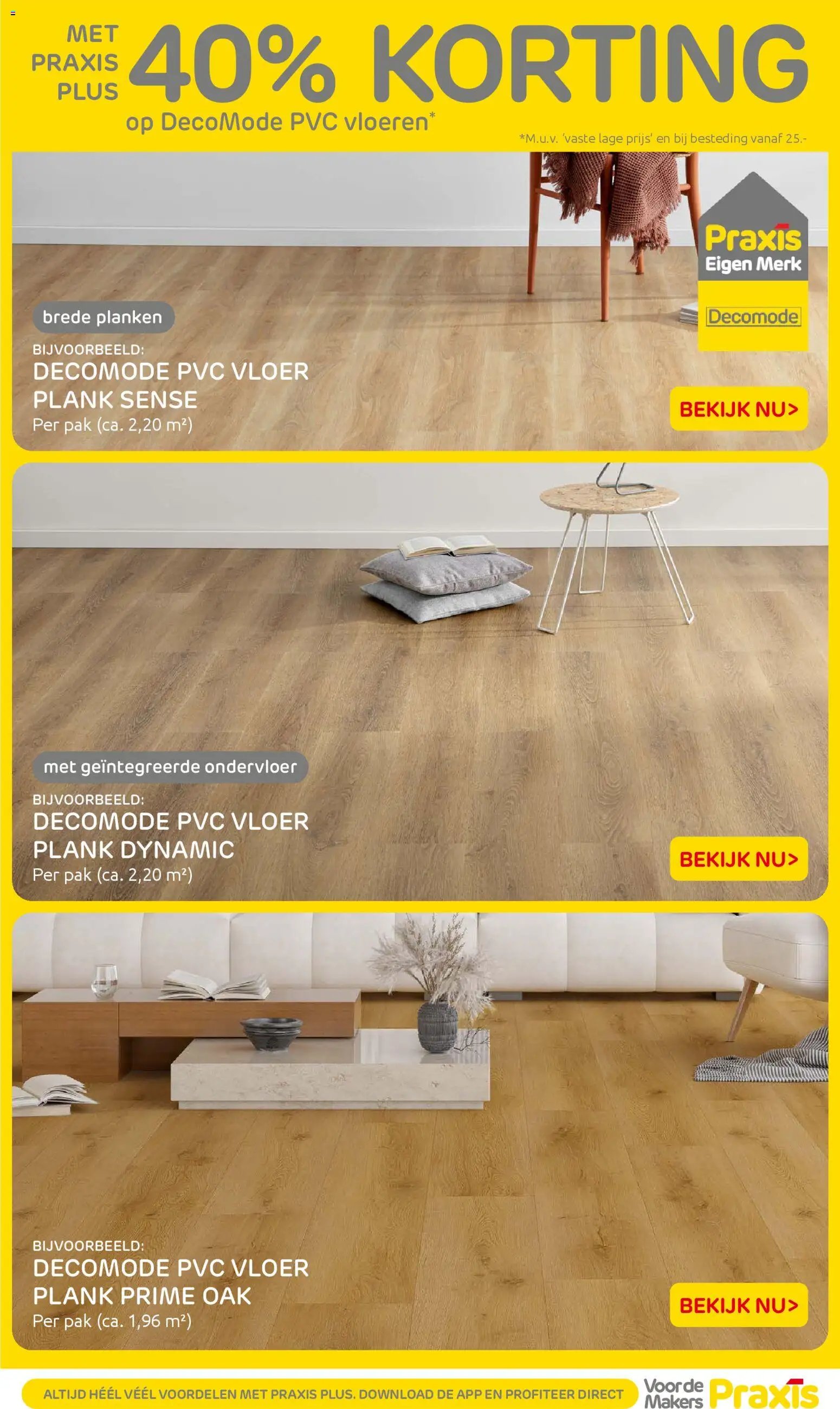 Praxis folder - Weekend actie