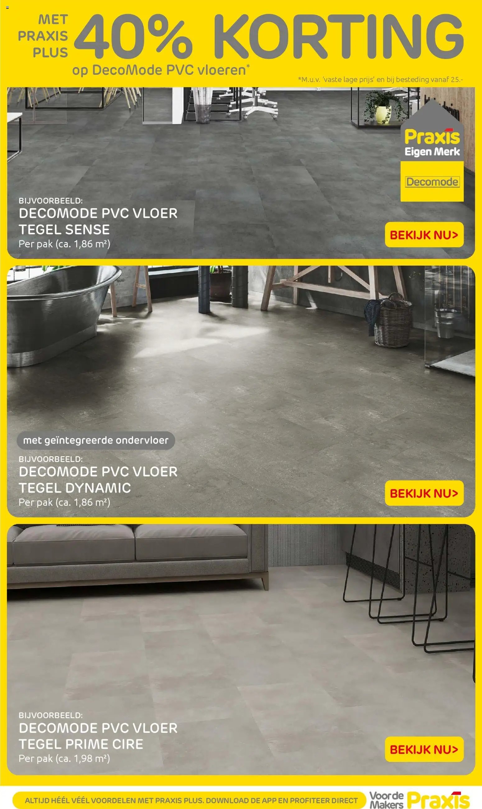 Praxis folder - Weekend actie