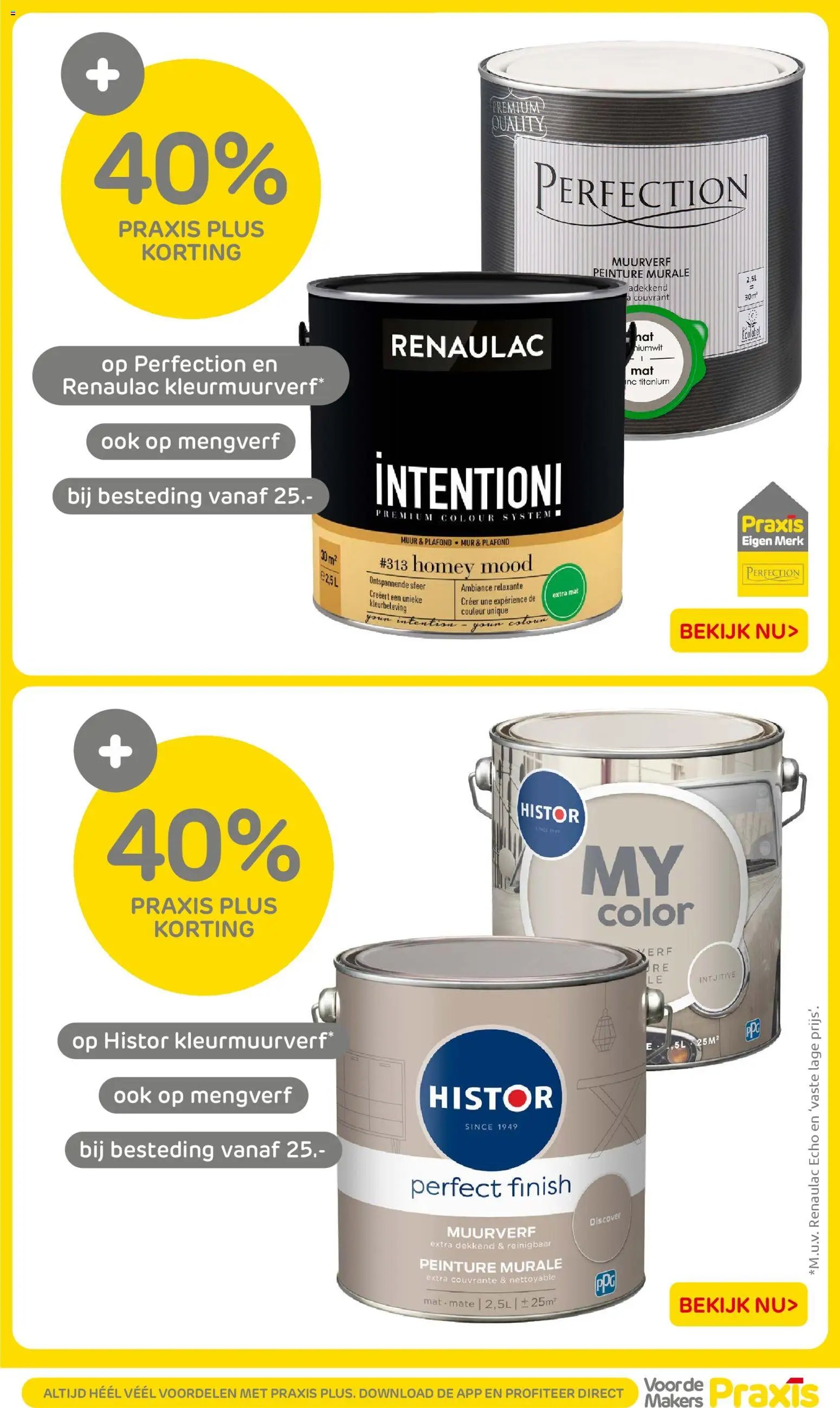 Praxis folder - Weekend actie