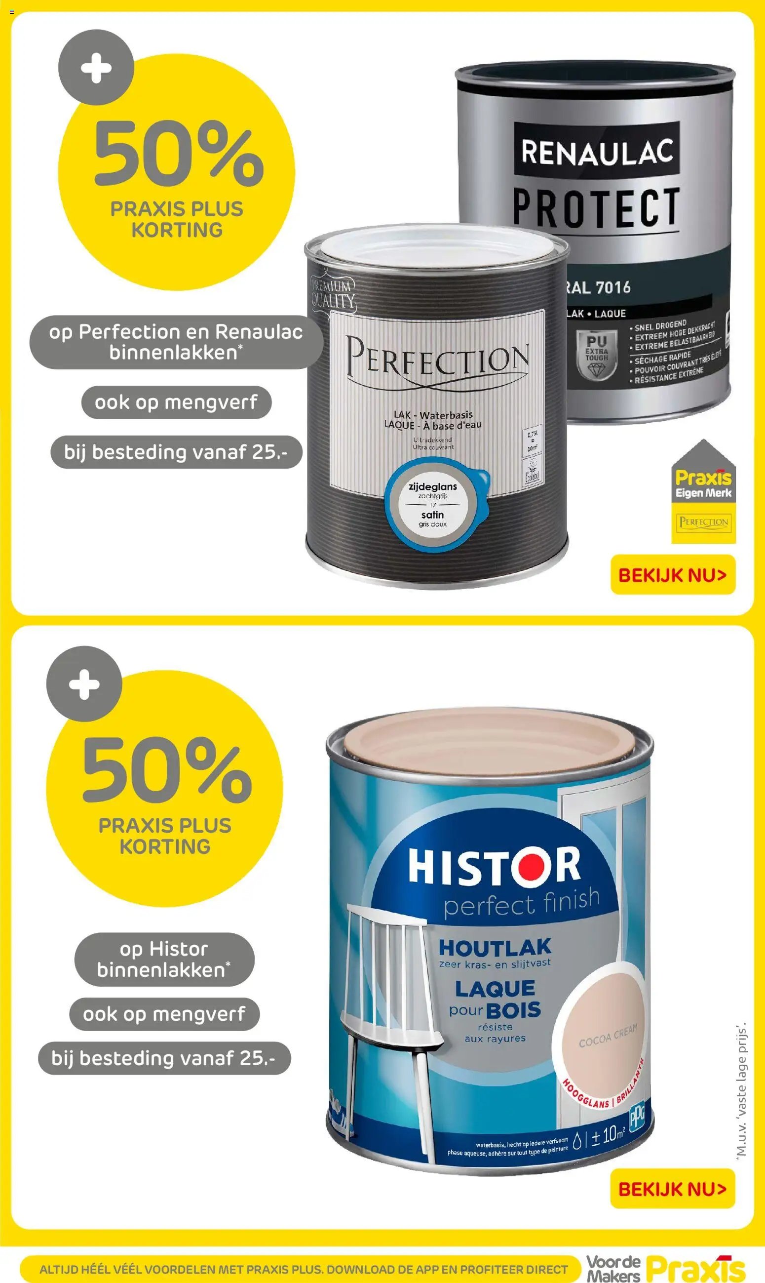 Praxis folder - Weekend actie