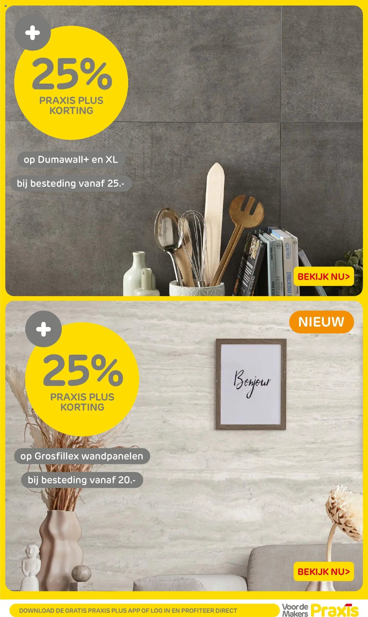 Praxis folder - Weekend actie