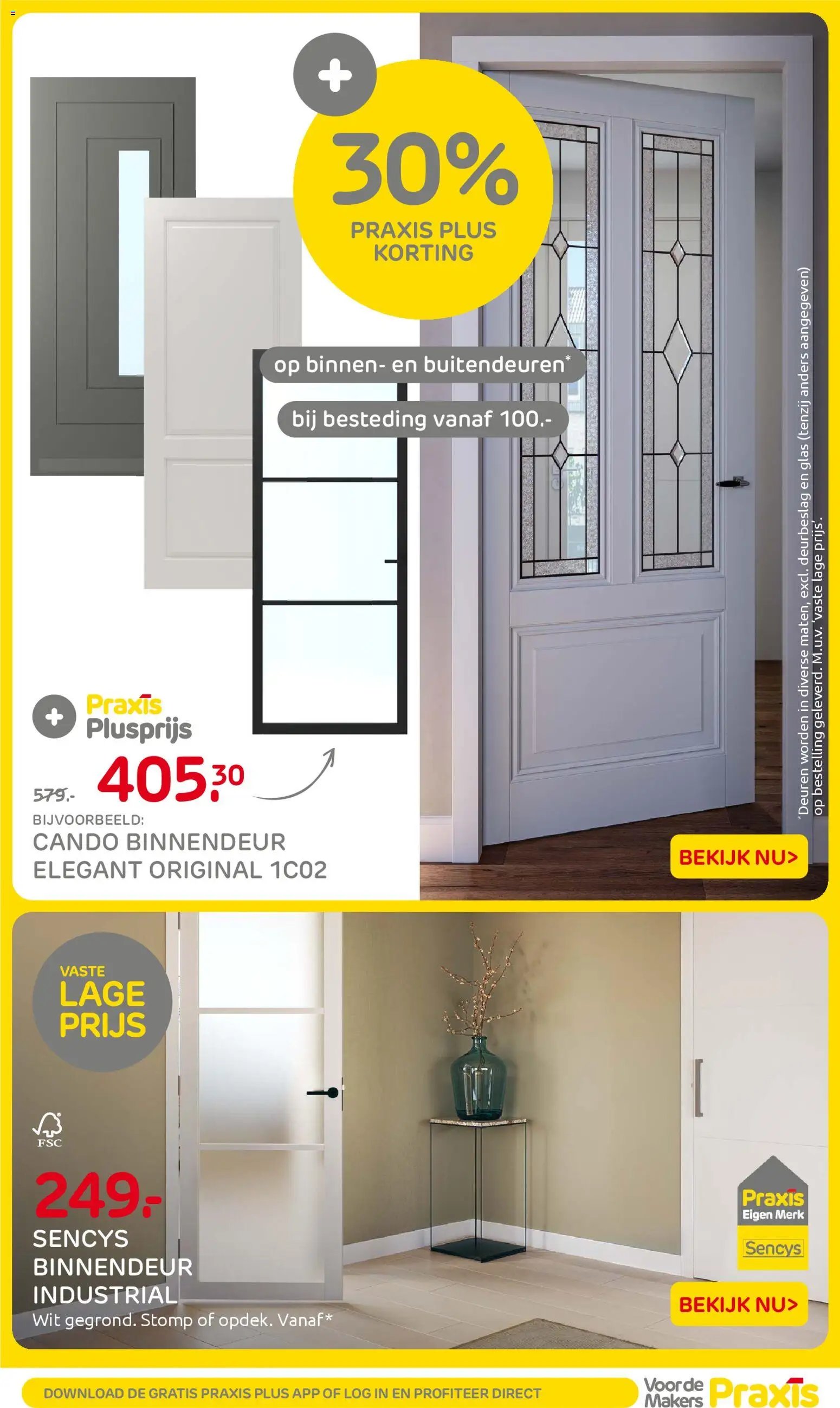 Praxis folder - Weekend actie