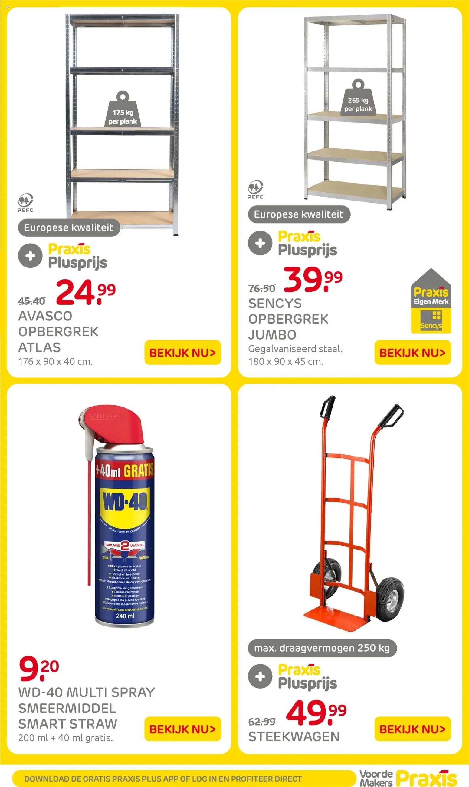 Praxis folder - Weekend actie