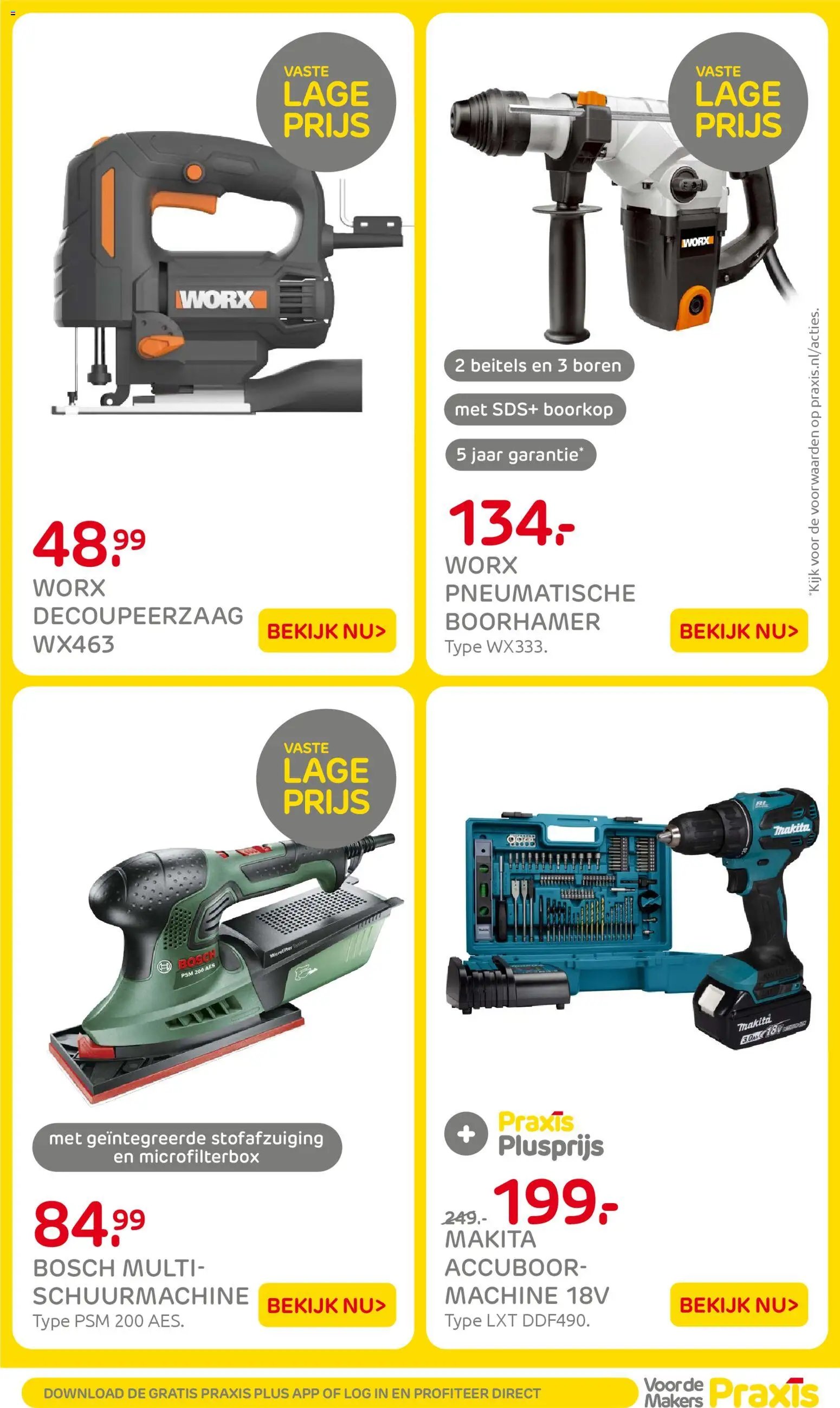 Praxis folder - Weekend actie