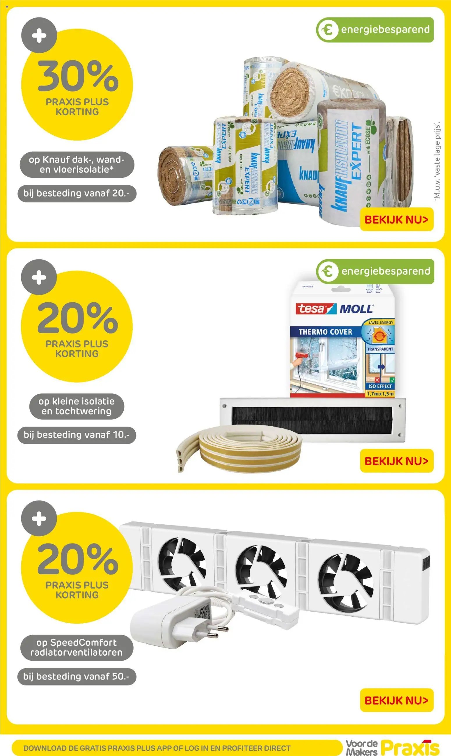 Praxis folder - Weekend actie