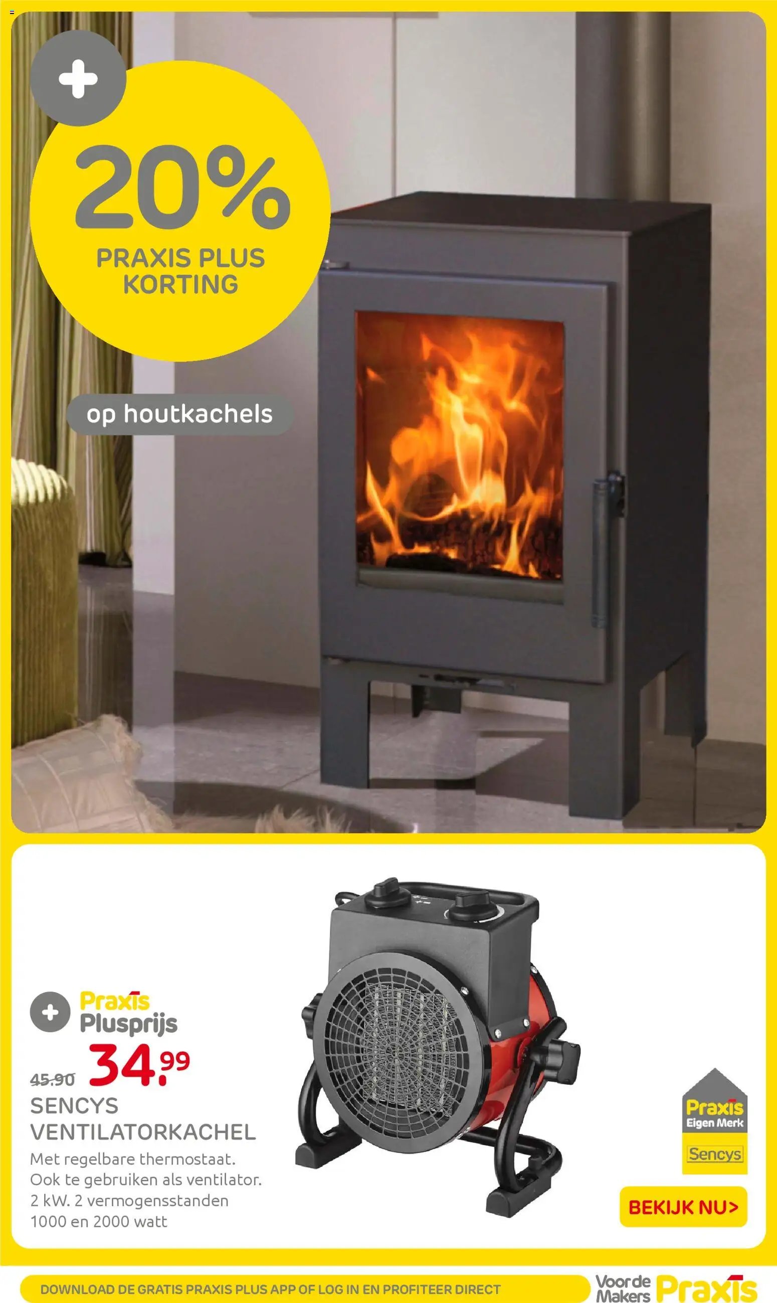 Praxis folder - Weekend actie