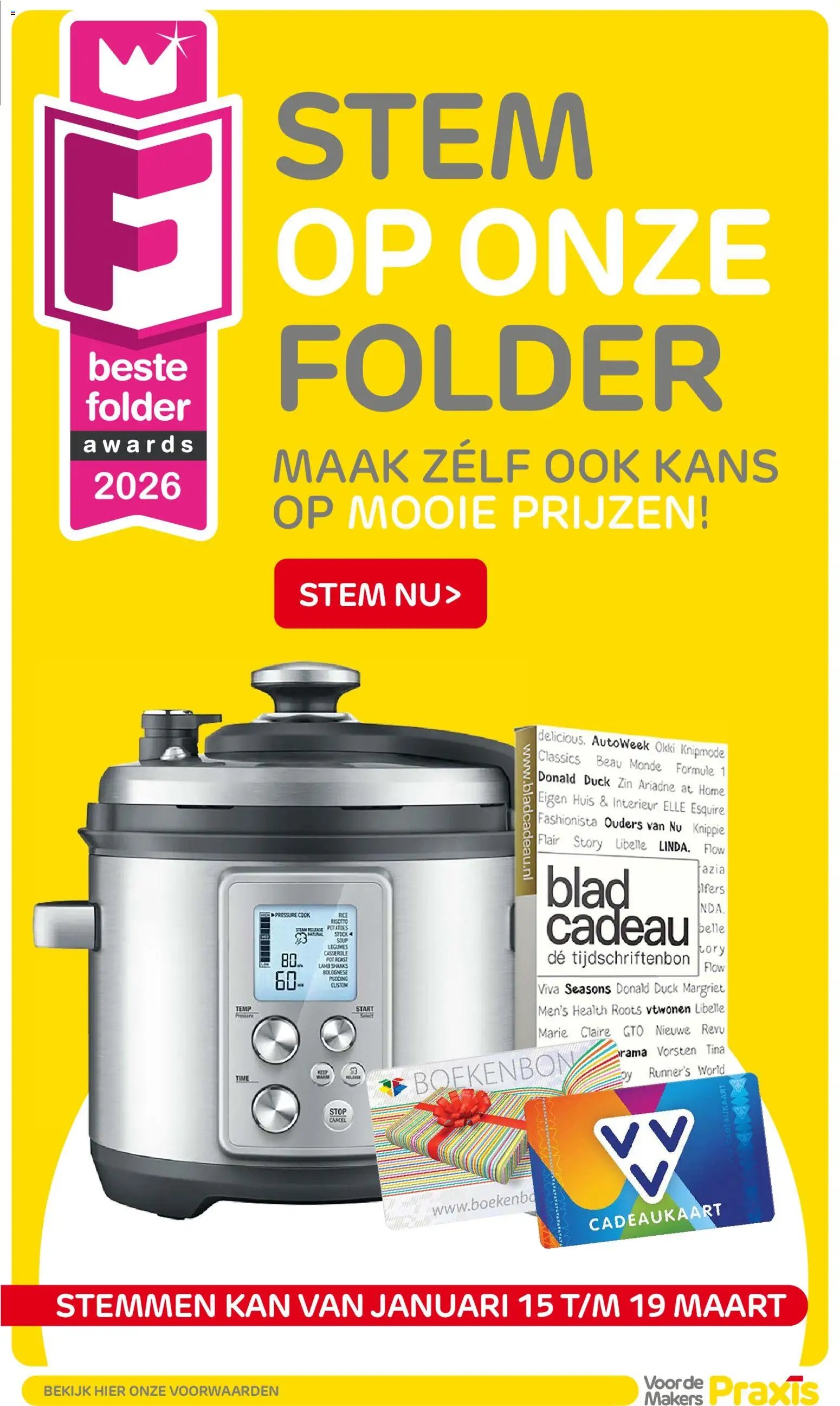 Praxis folder - Weekend actie