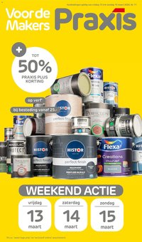 Praxis folder - Weekend actie