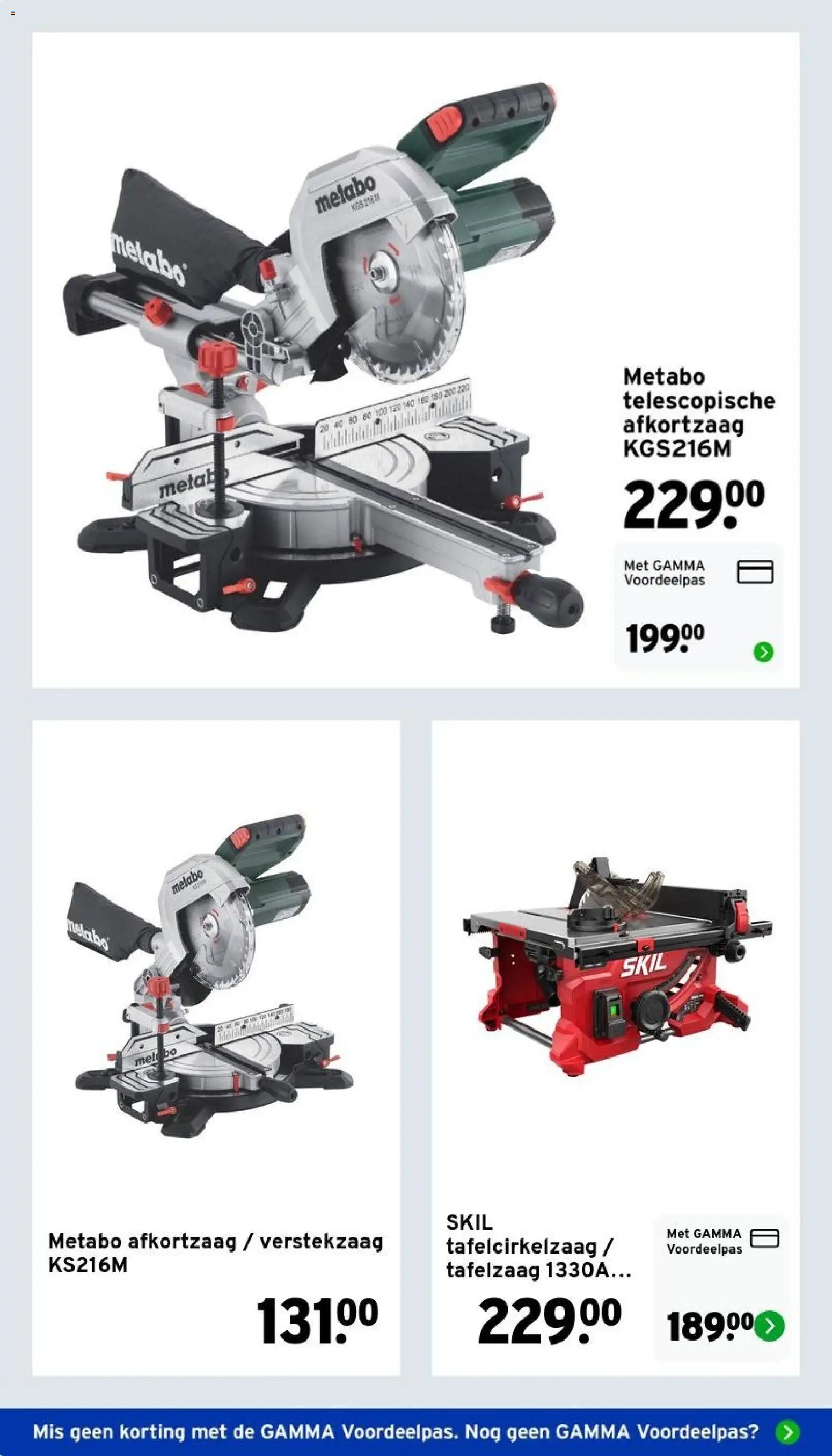 GAMMA folder - Weekenddeal