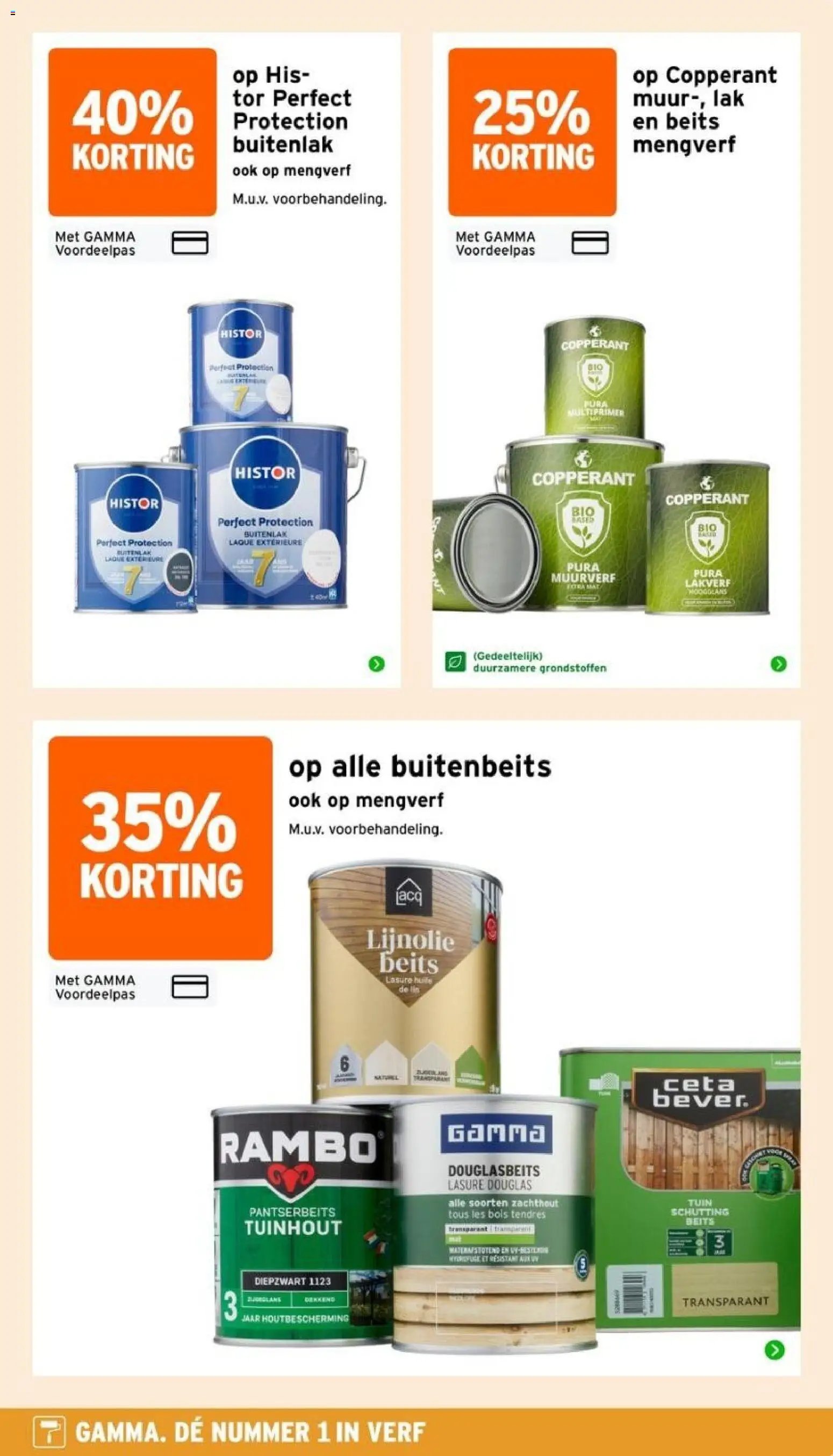 GAMMA folder - Weekenddeal