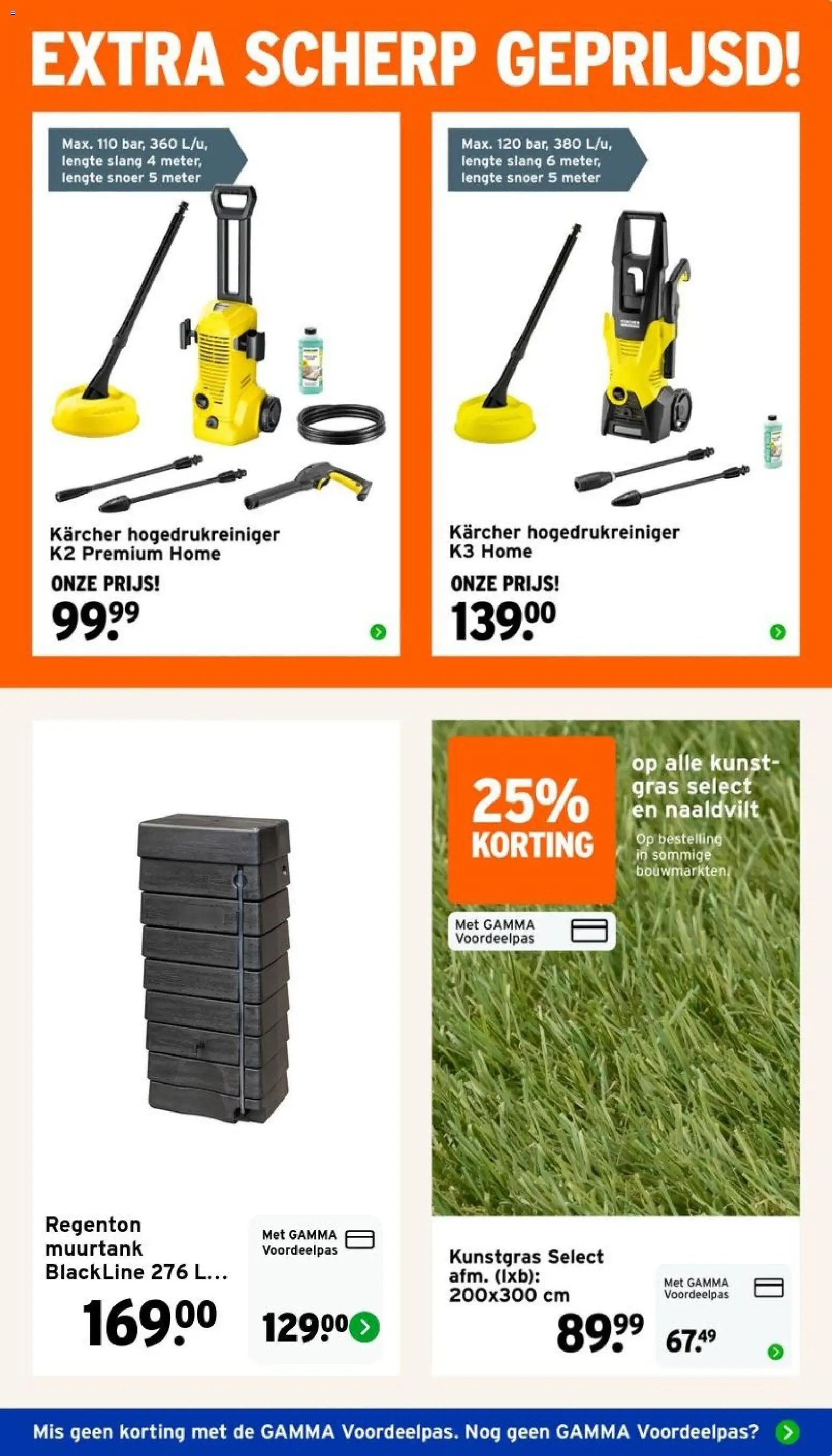 GAMMA folder - Weekenddeal