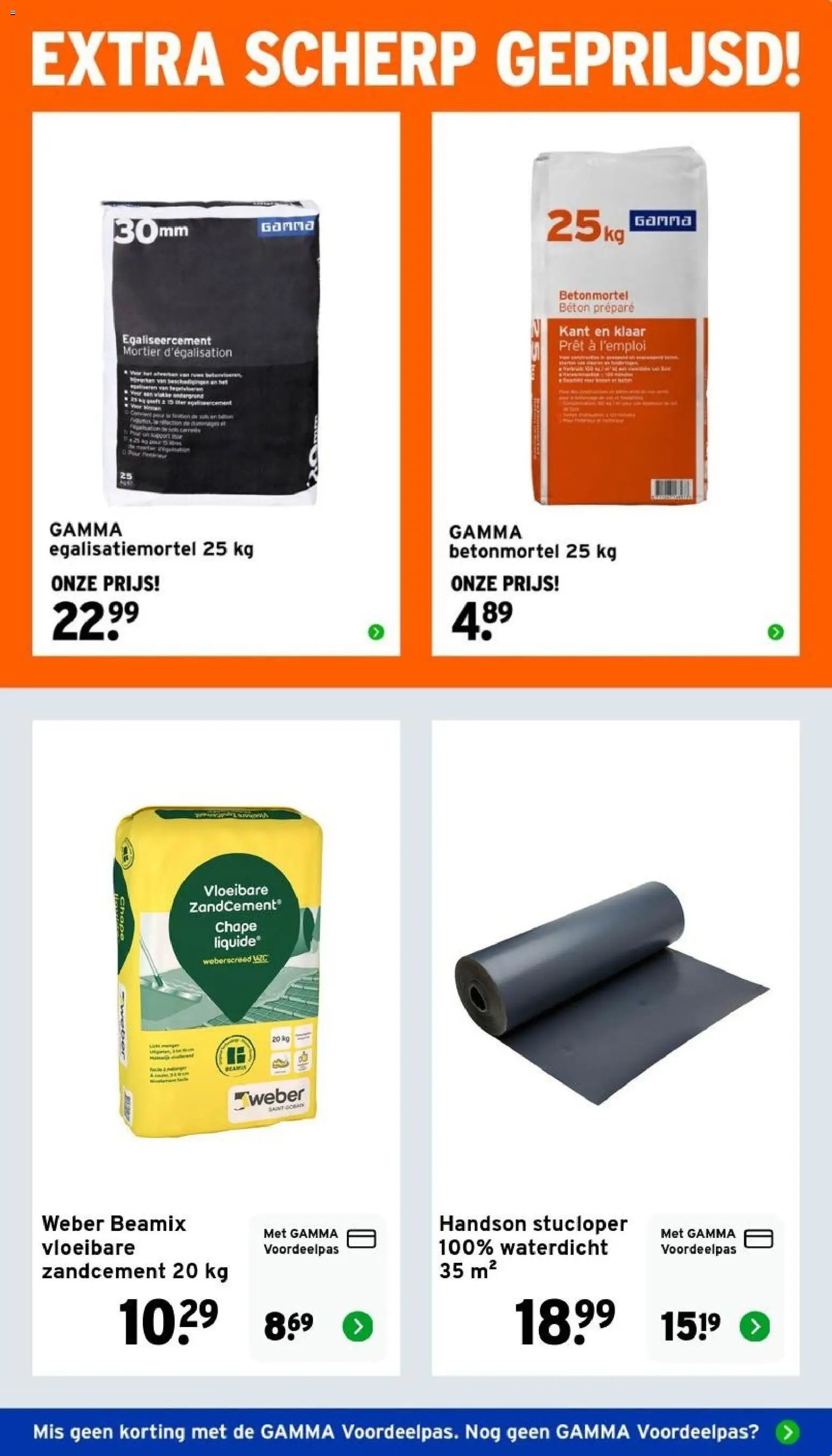 GAMMA folder - Weekenddeal