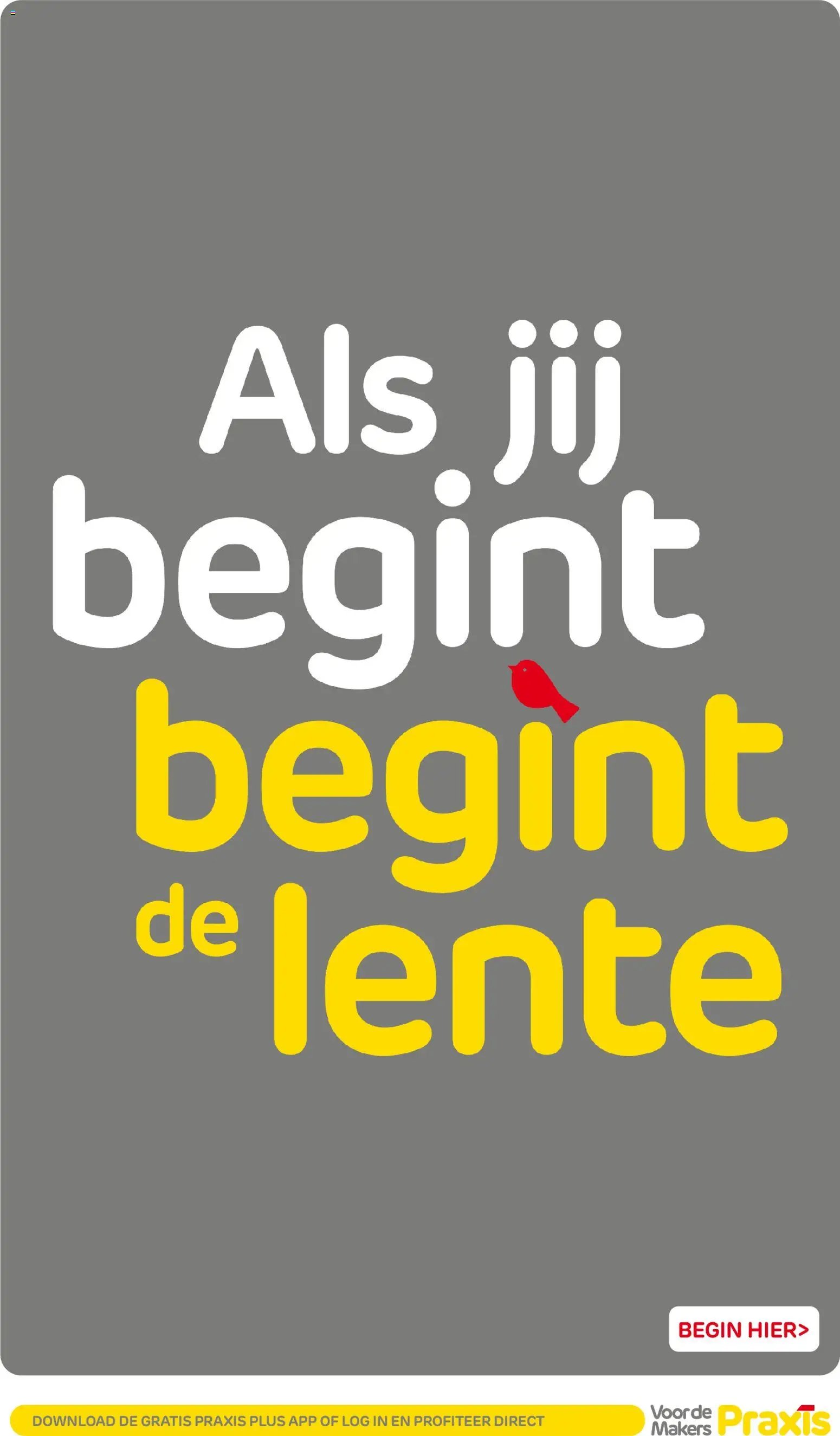 Praxis folder - Weekend actie