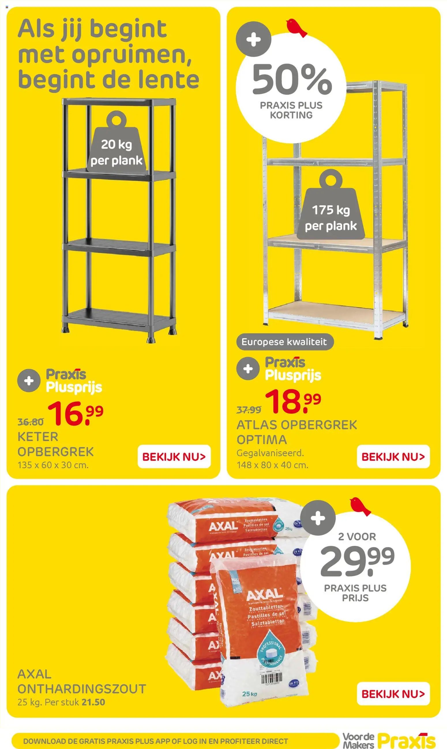 Praxis folder - Weekend actie