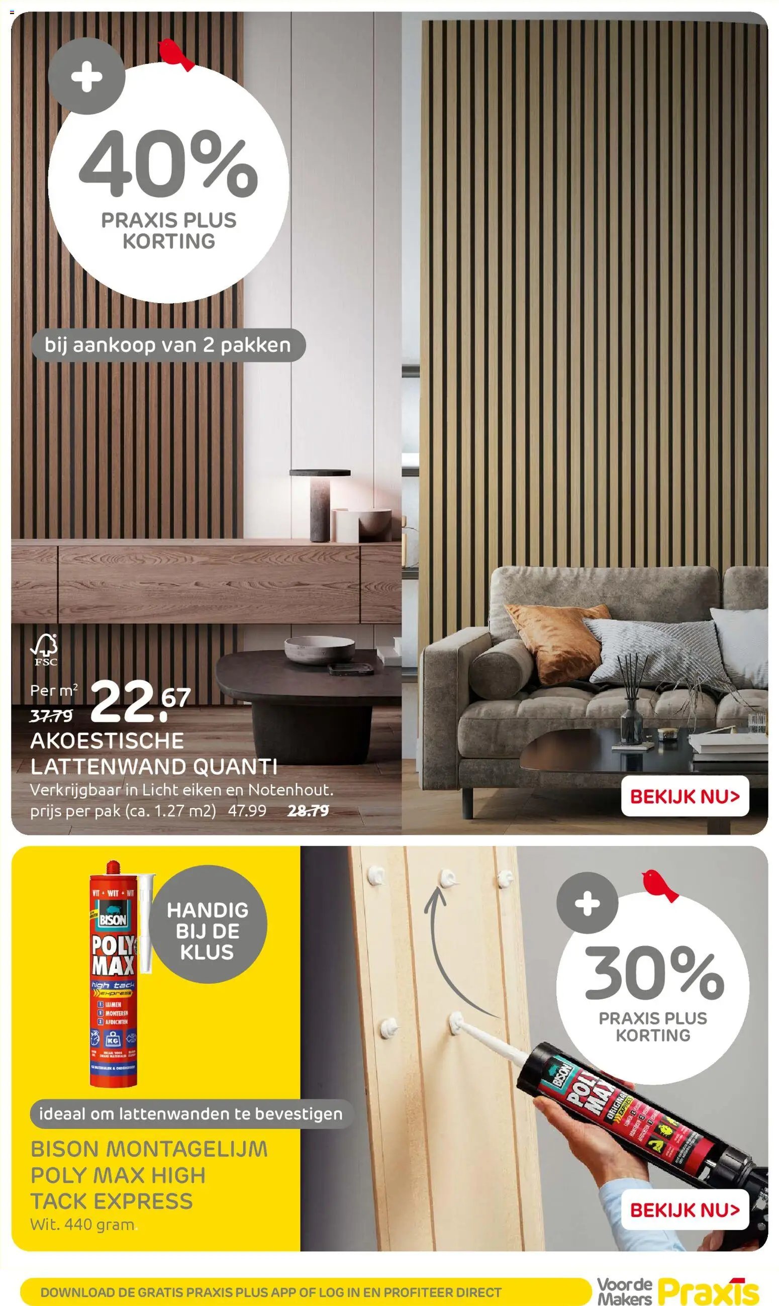 Praxis folder - Weekend actie