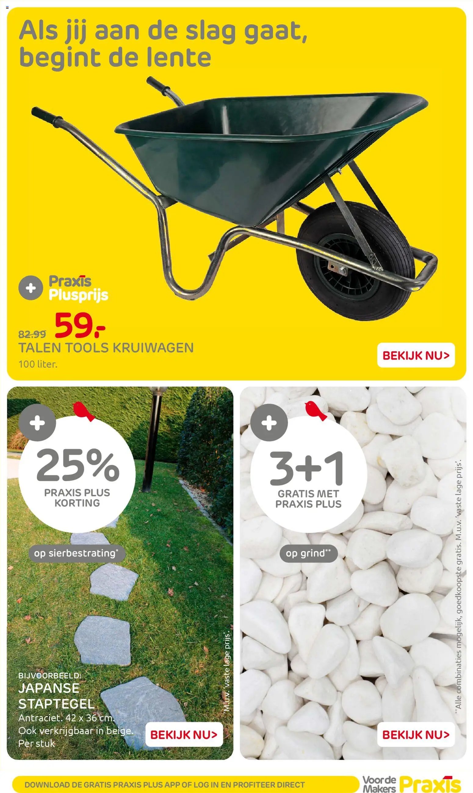 Praxis folder - Weekend actie