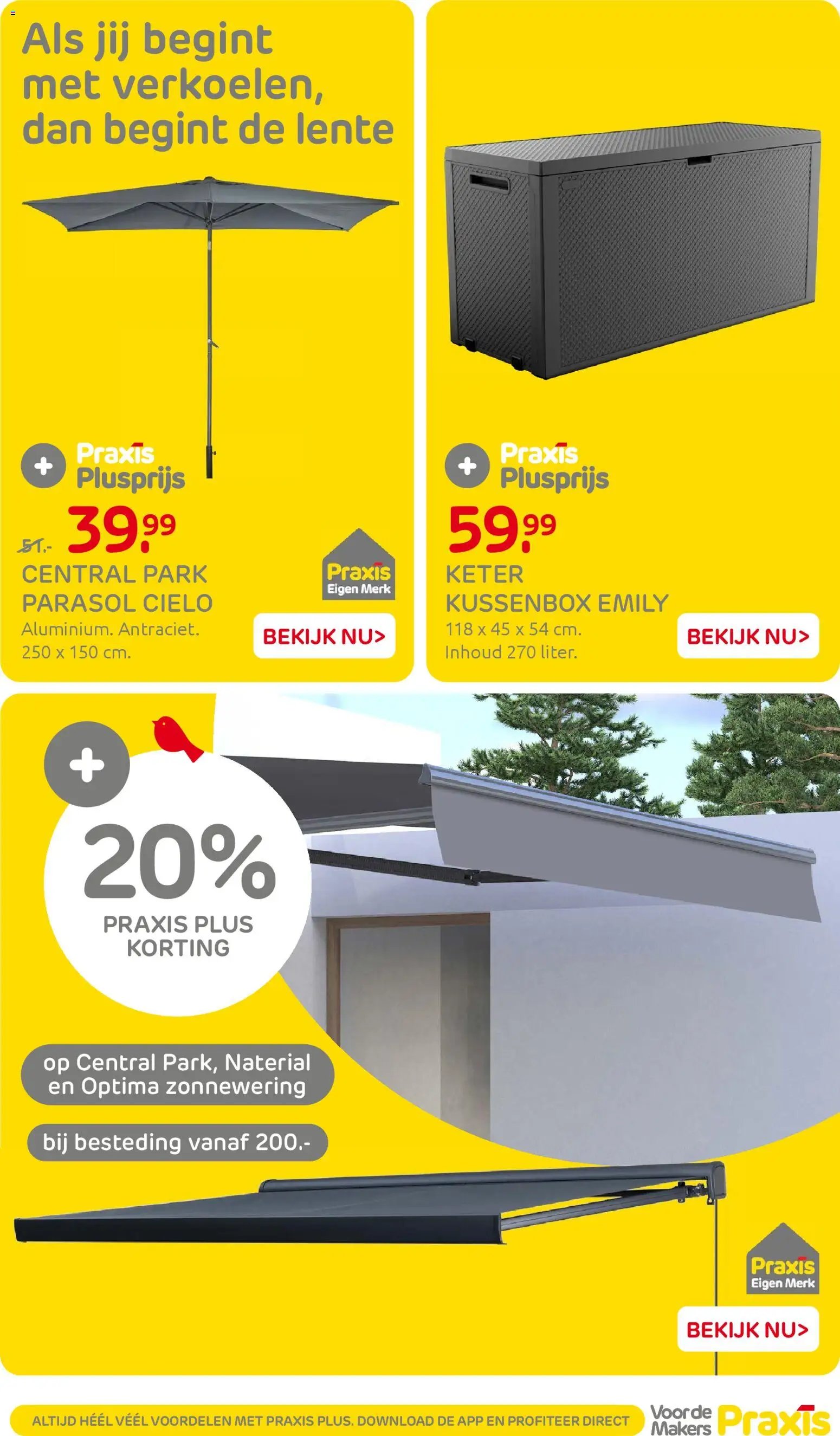 Praxis folder - Weekend actie