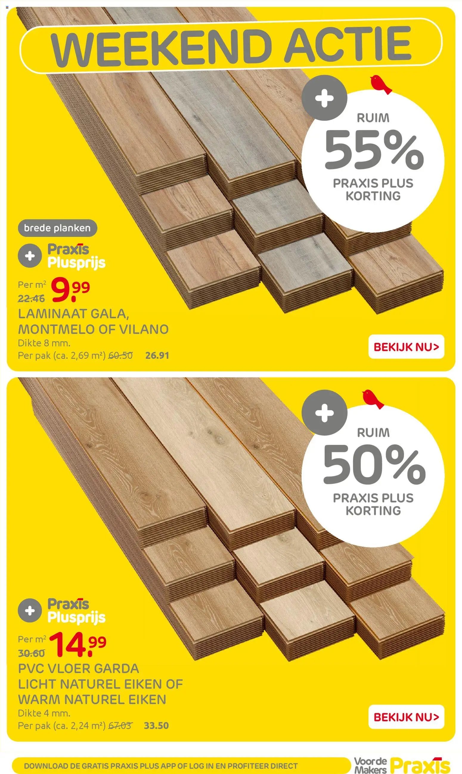 Praxis folder - Weekend actie