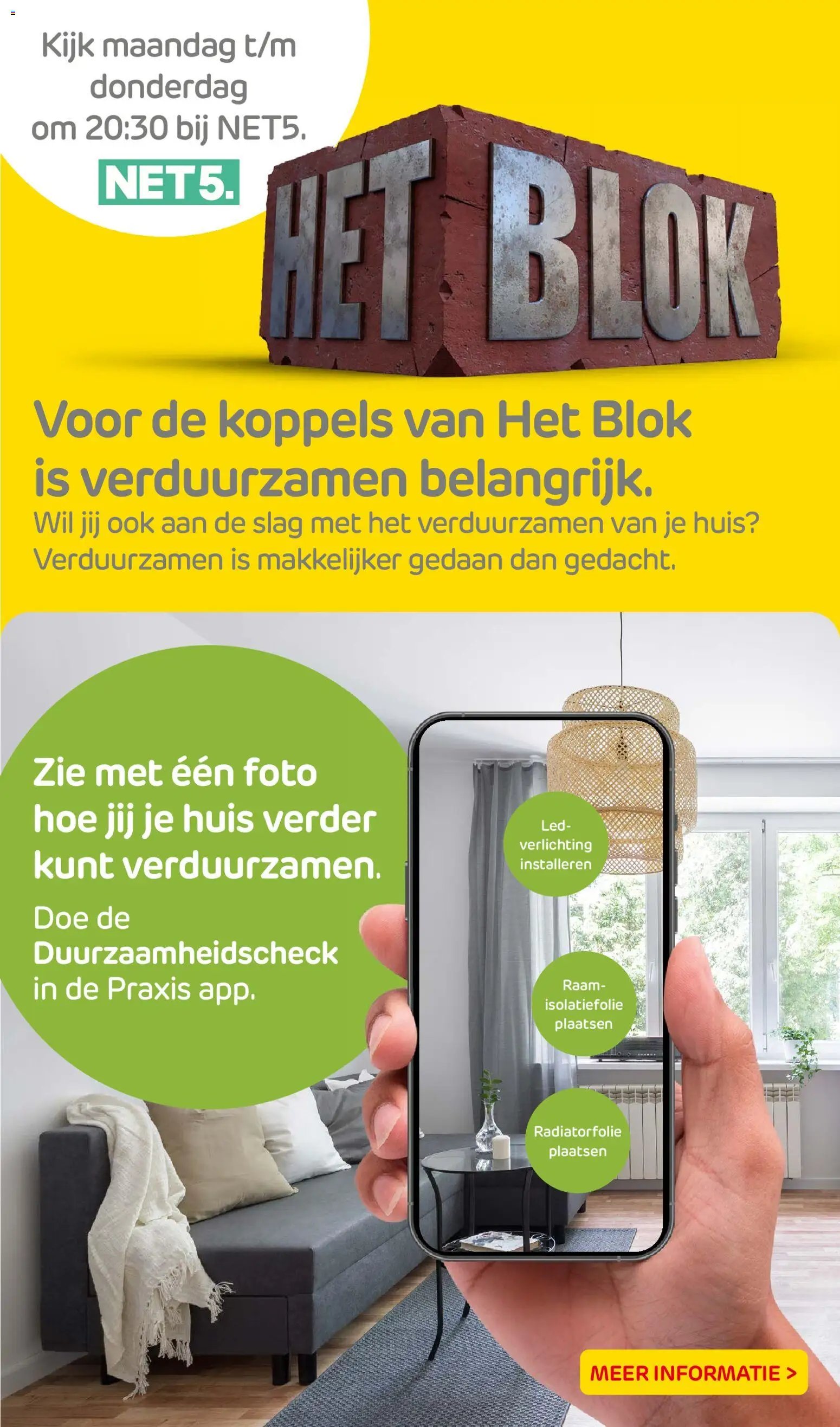 Praxis folder - Weekend actie