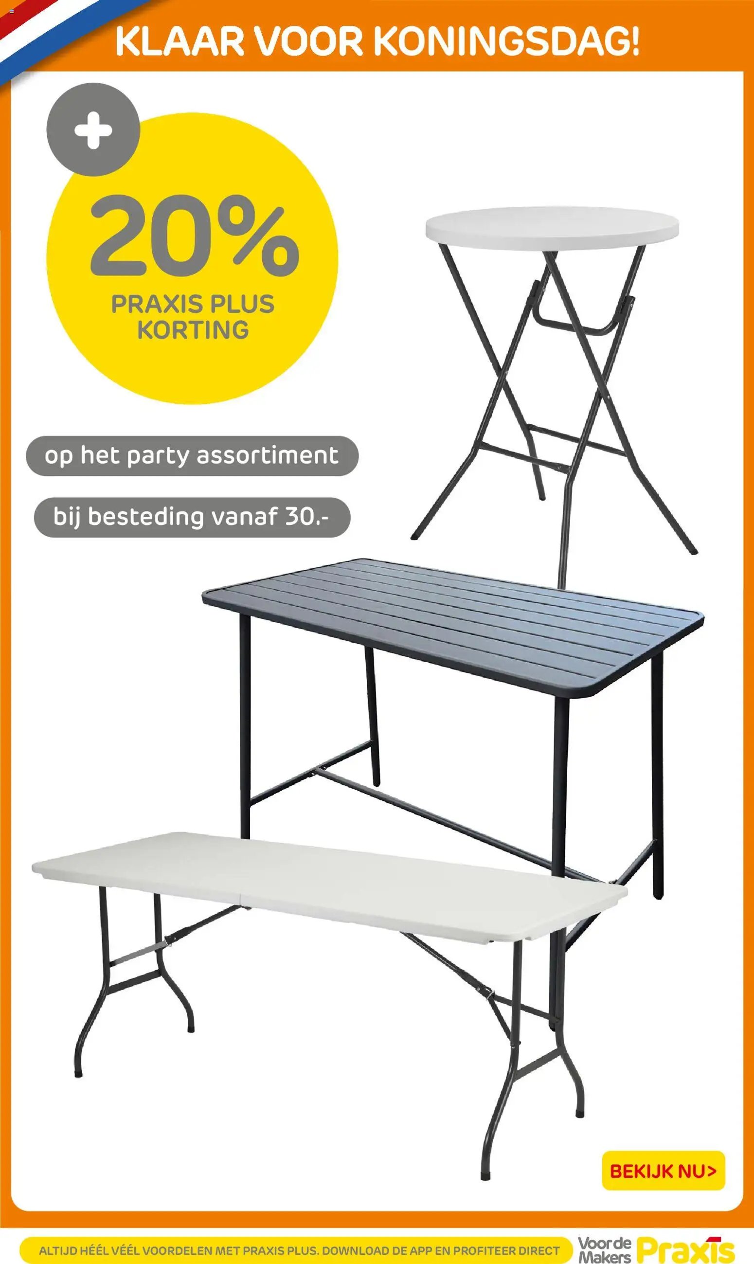 Praxis folder - Weekend actie