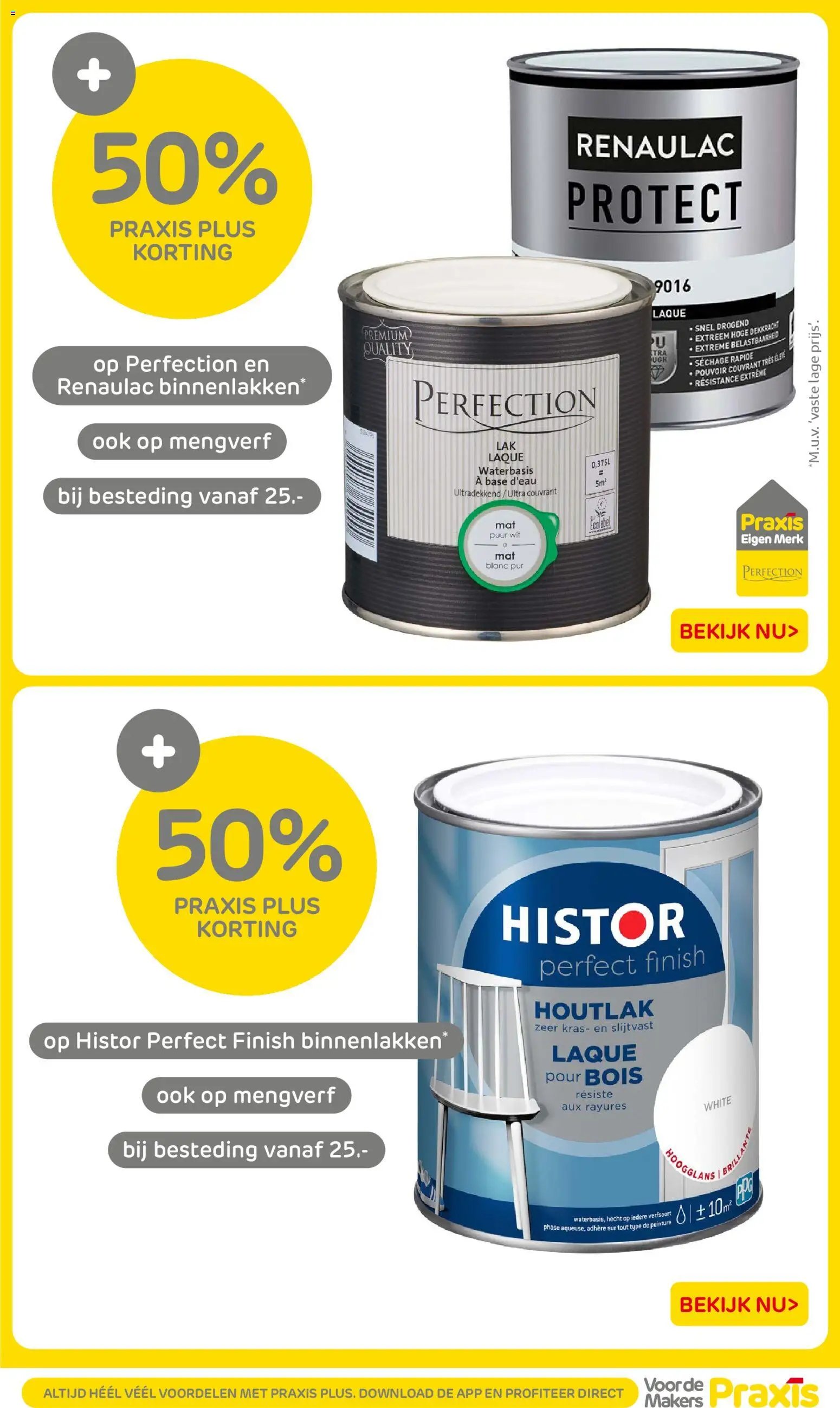 Praxis folder - Weekend actie