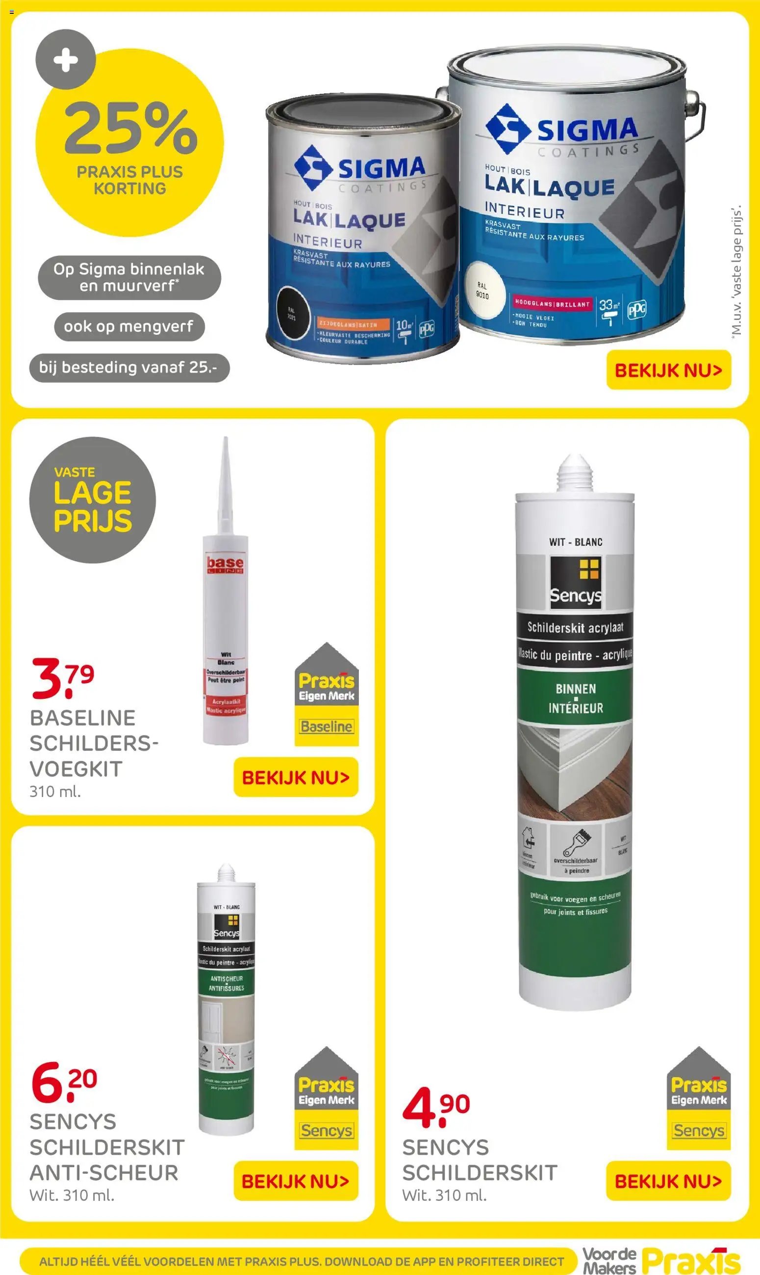 Praxis folder - Weekend actie