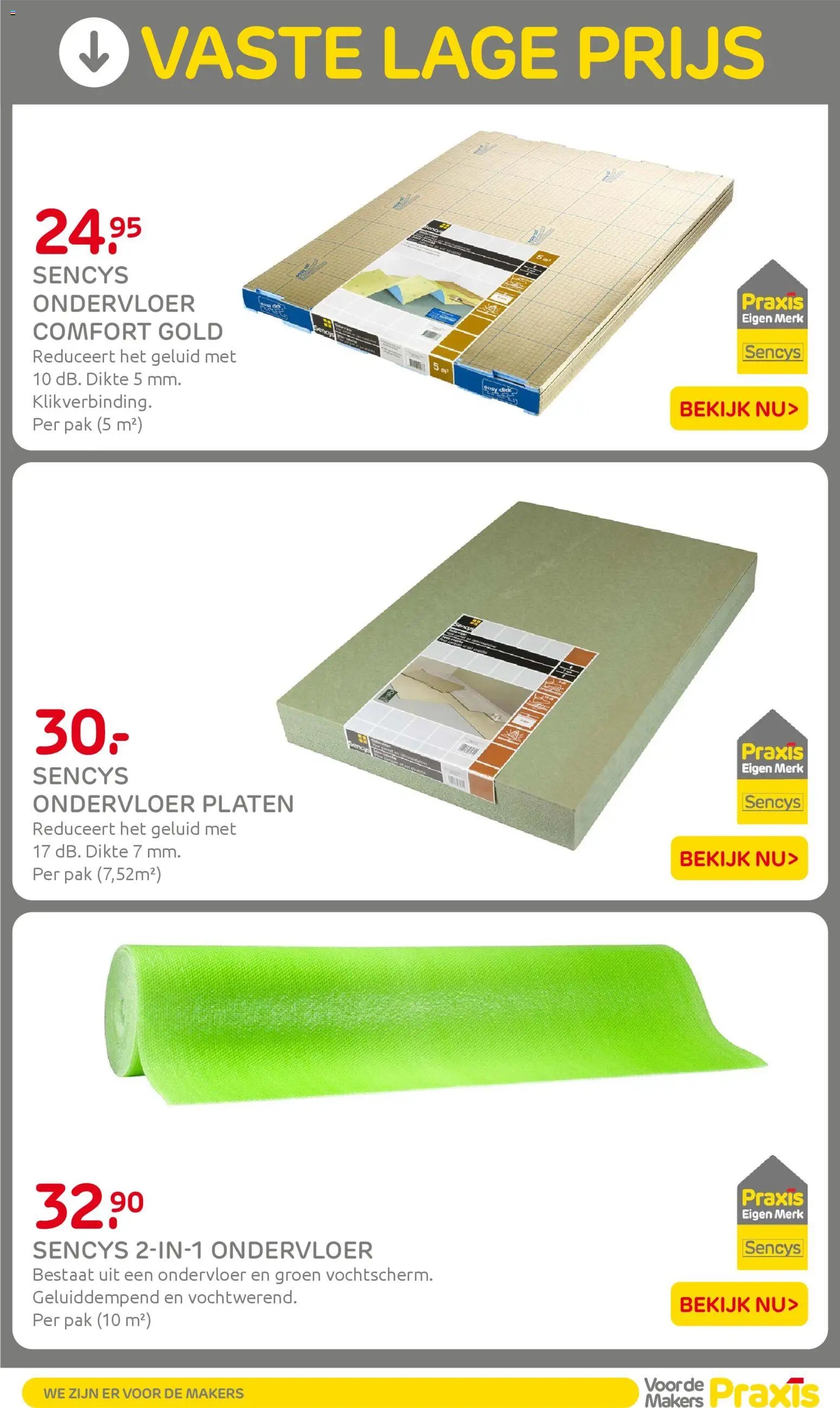 Praxis folder - Weekend actie