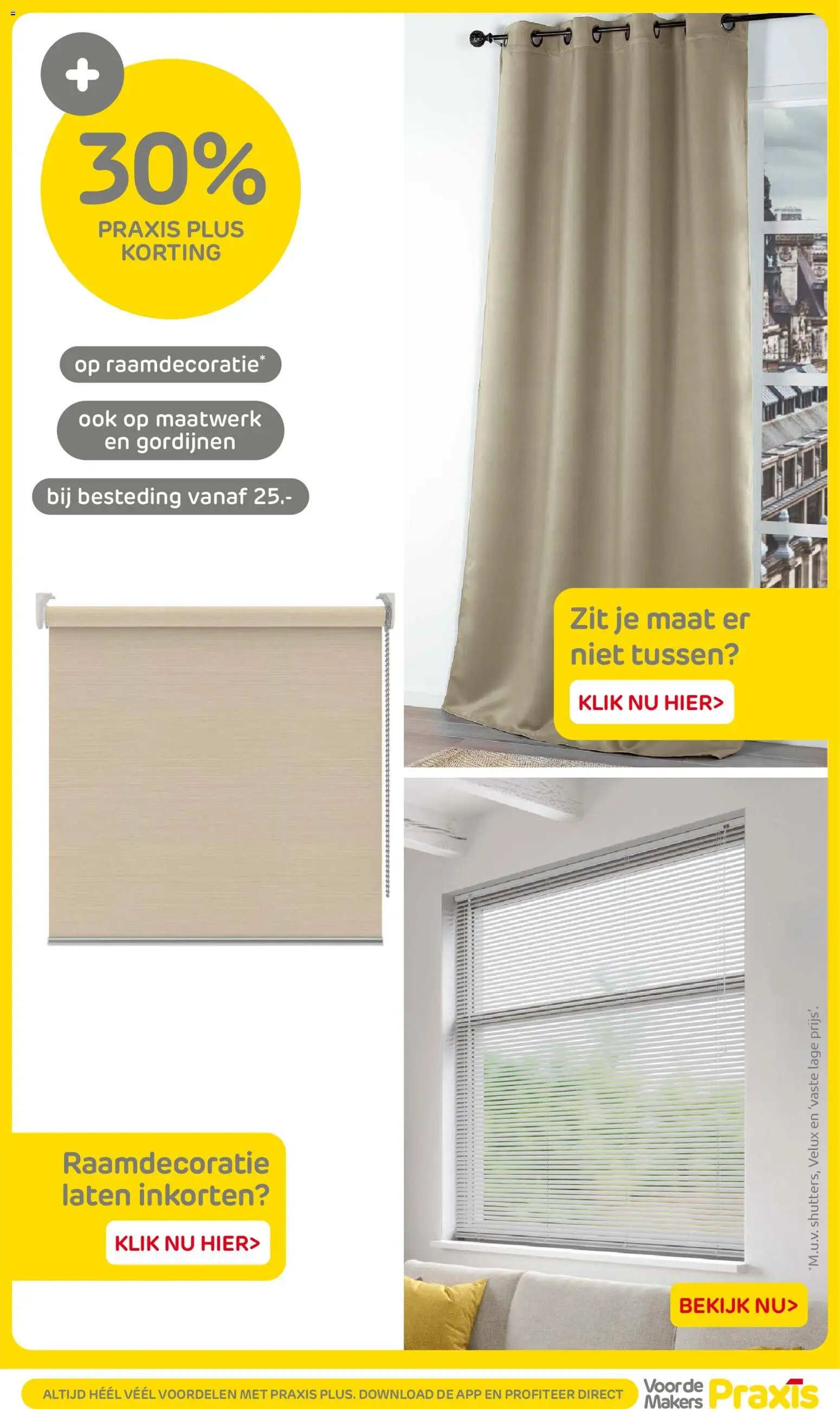 Praxis folder - Weekend actie