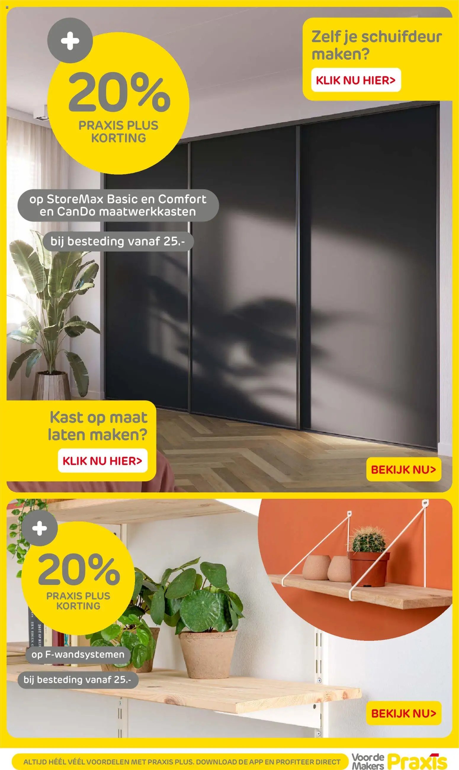 Praxis folder - Weekend actie