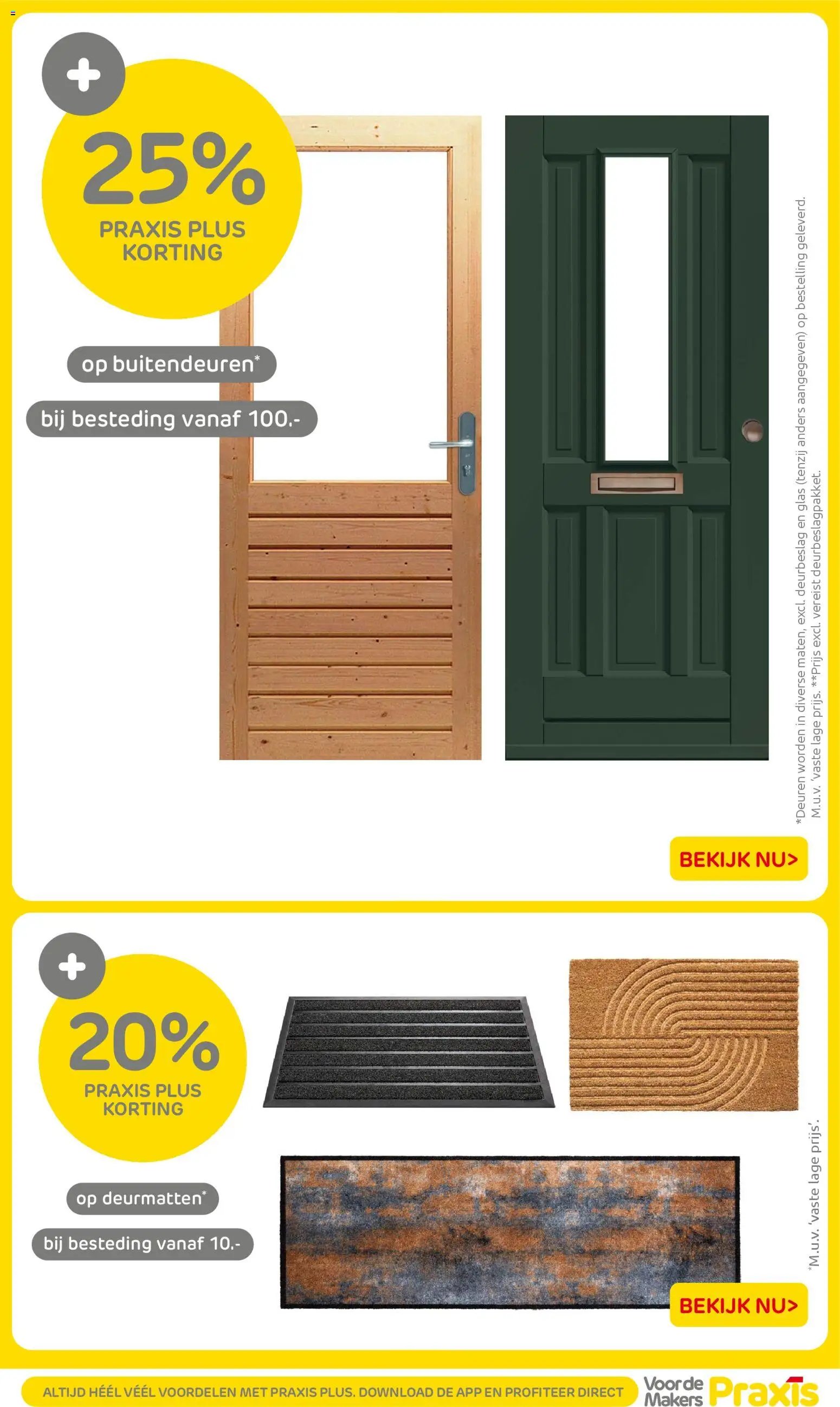 Praxis folder - Weekend actie