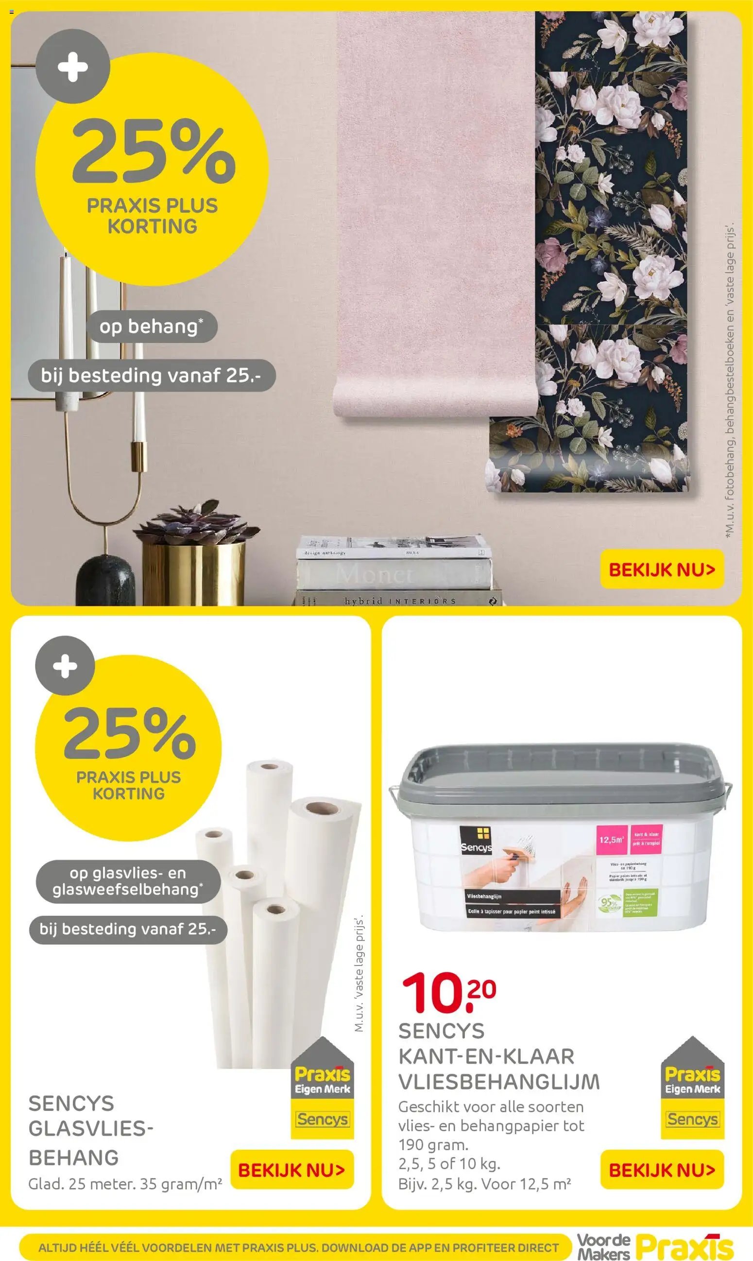 Praxis folder - Weekend actie