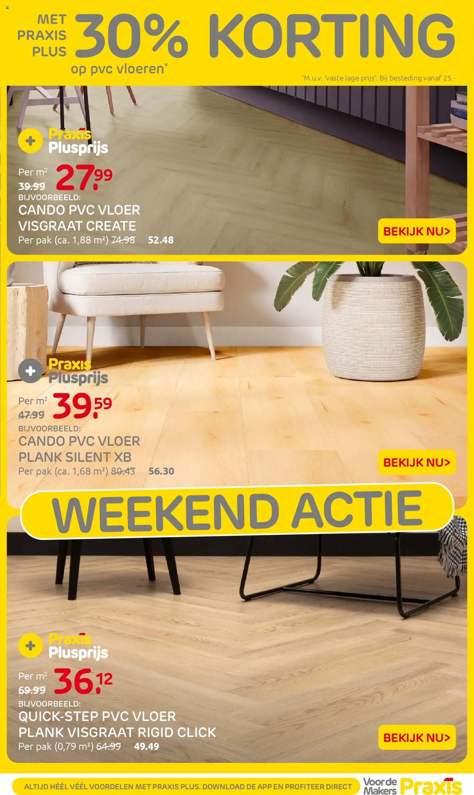 Praxis folder - Weekend actie