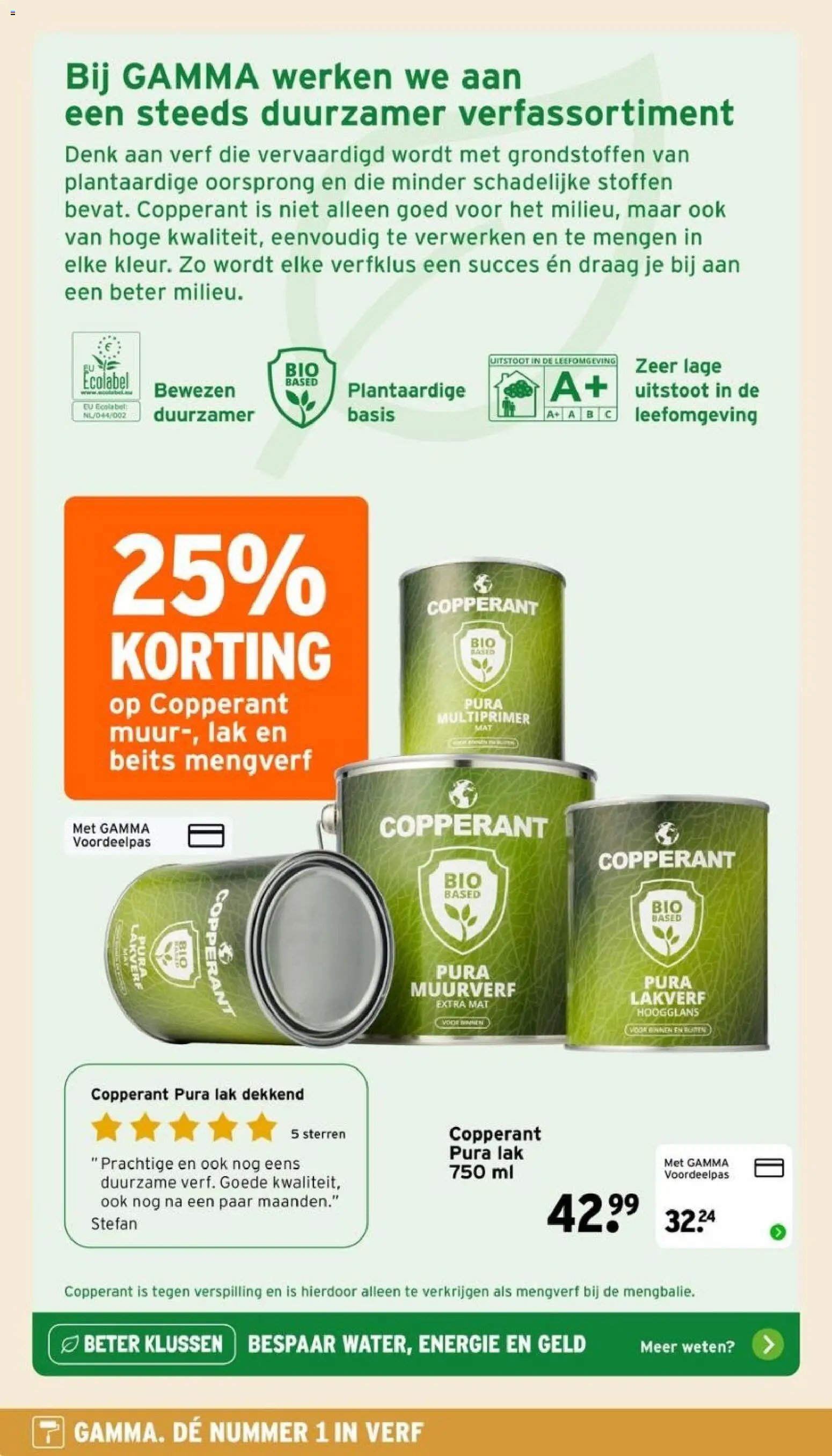 GAMMA folder - De nummer 1 in verf