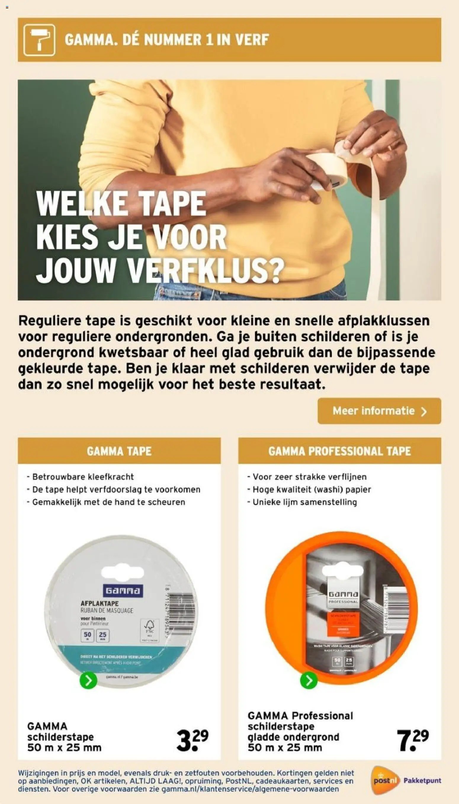 GAMMA folder - De nummer 1 in verf