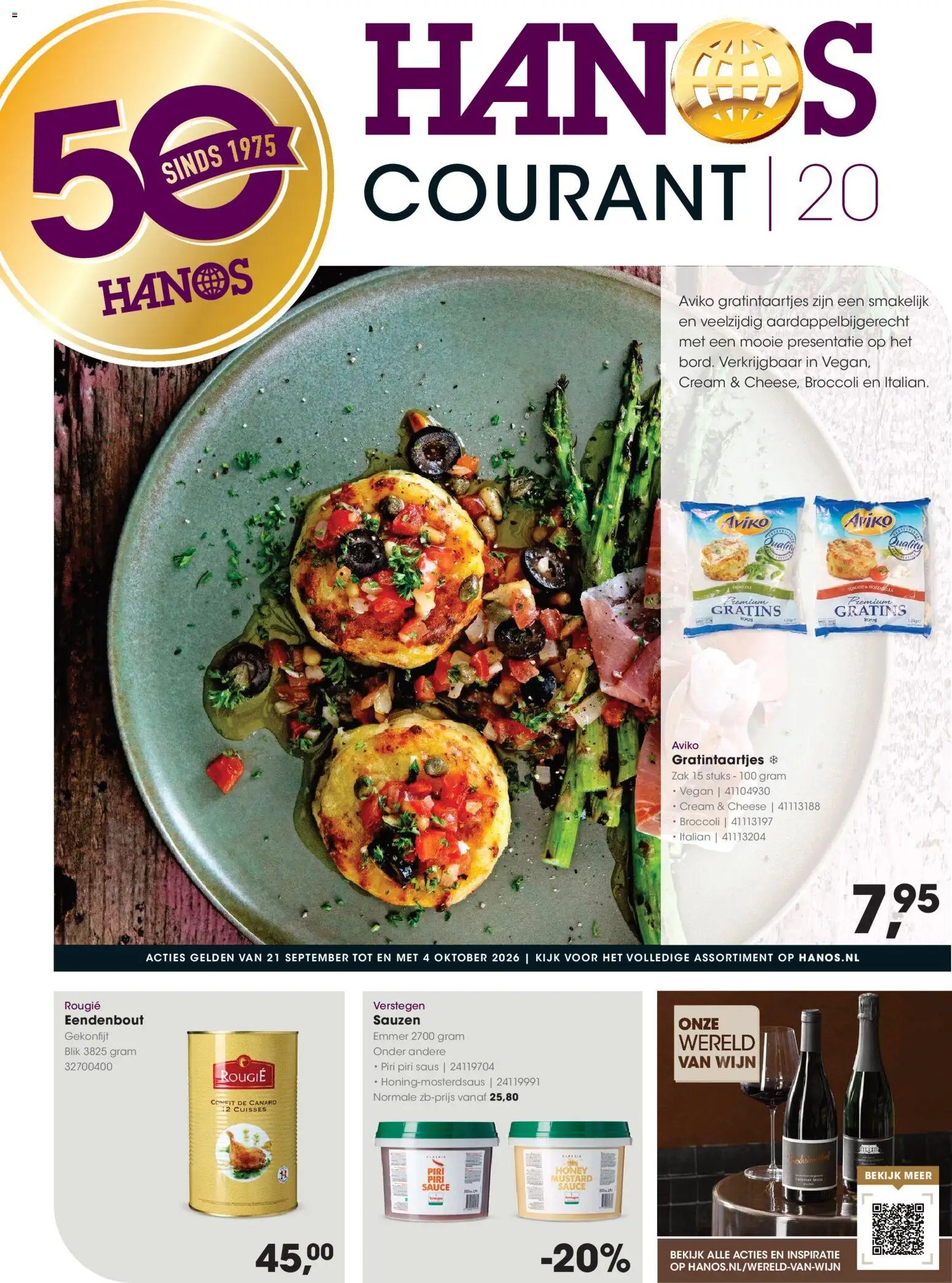 Hanos folder - Courant 20